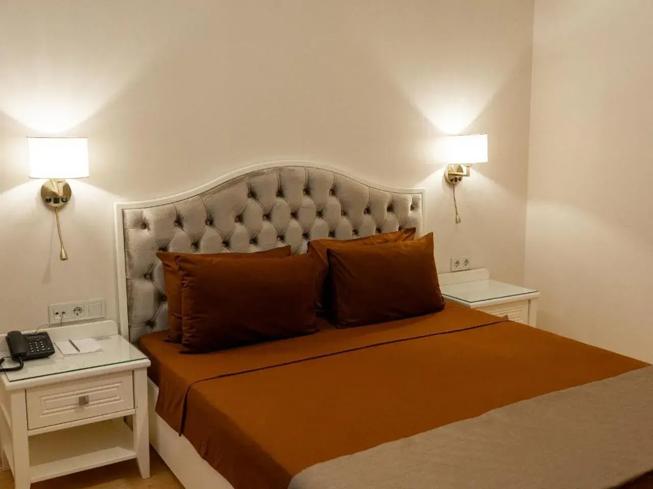 Standard Double or Twin Room with Balcony - single occupancy in Nafta Sanatorium Standard Double or Twin Room with Balcony - single occupancy in Nafta Sanatorium