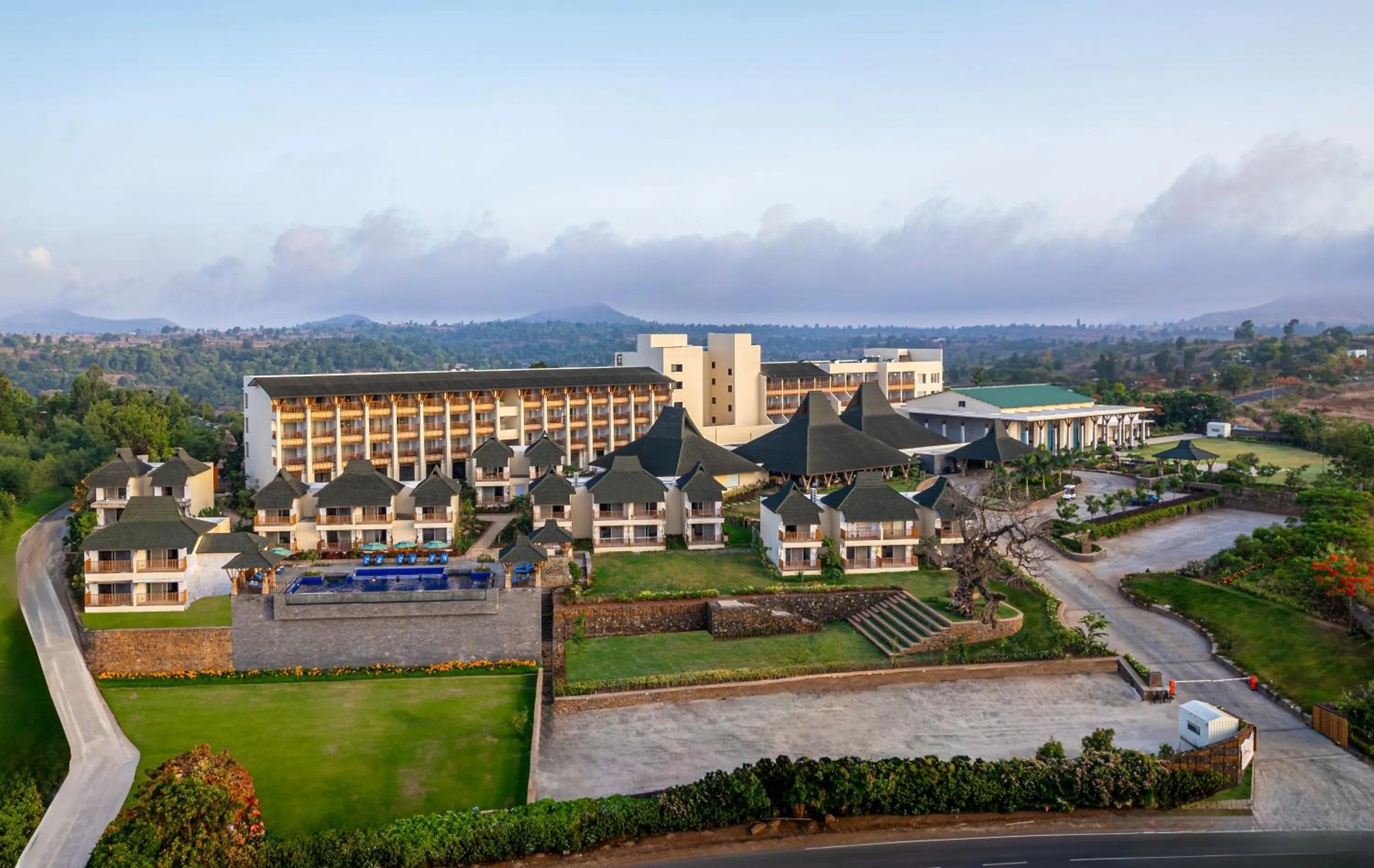 Property building in Radisson Resort Hatgad Saputara