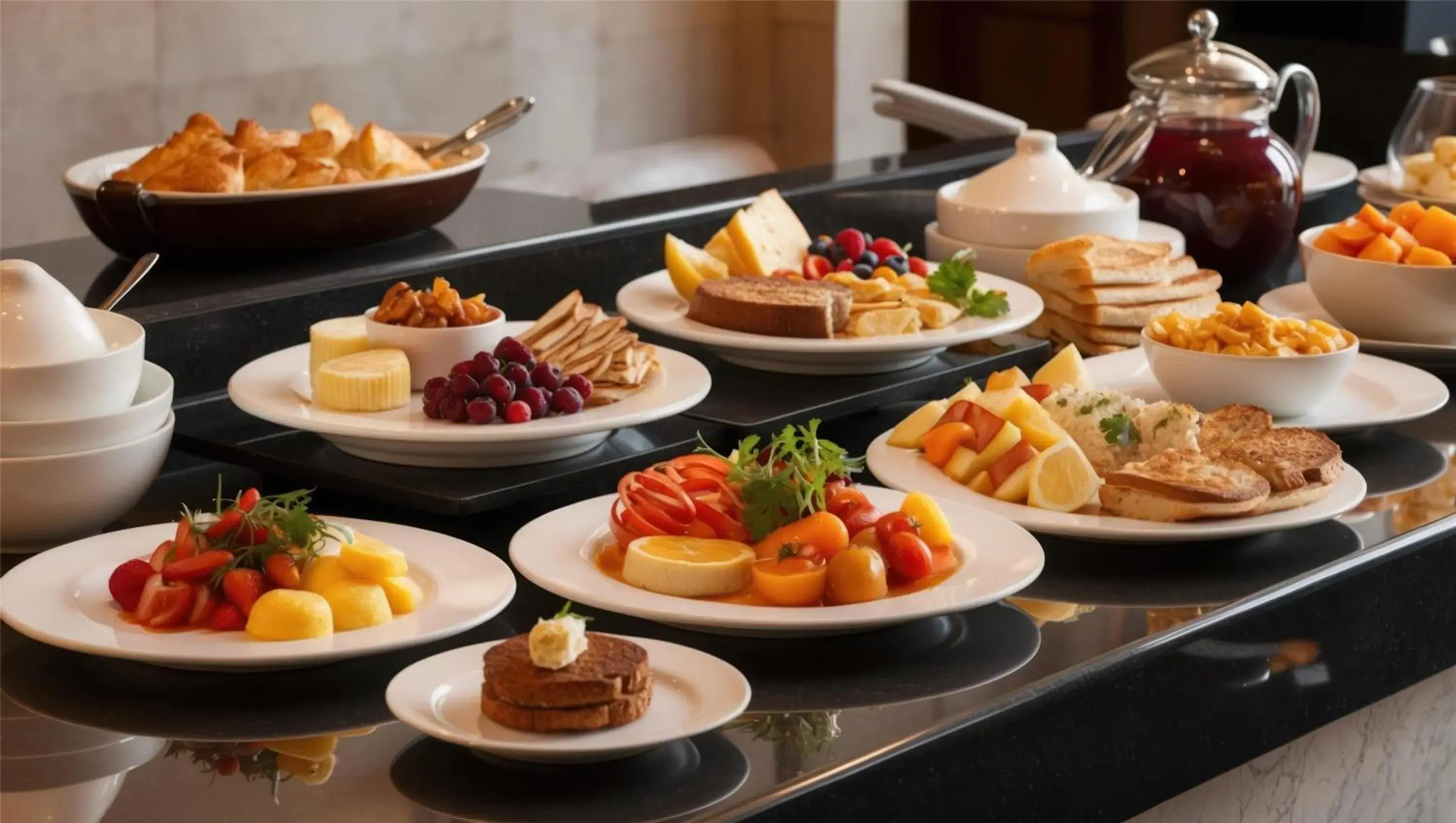 Breakfast in Radisson Resort Hatgad Saputara Breakfast in Radisson Resort Hatgad Saputara