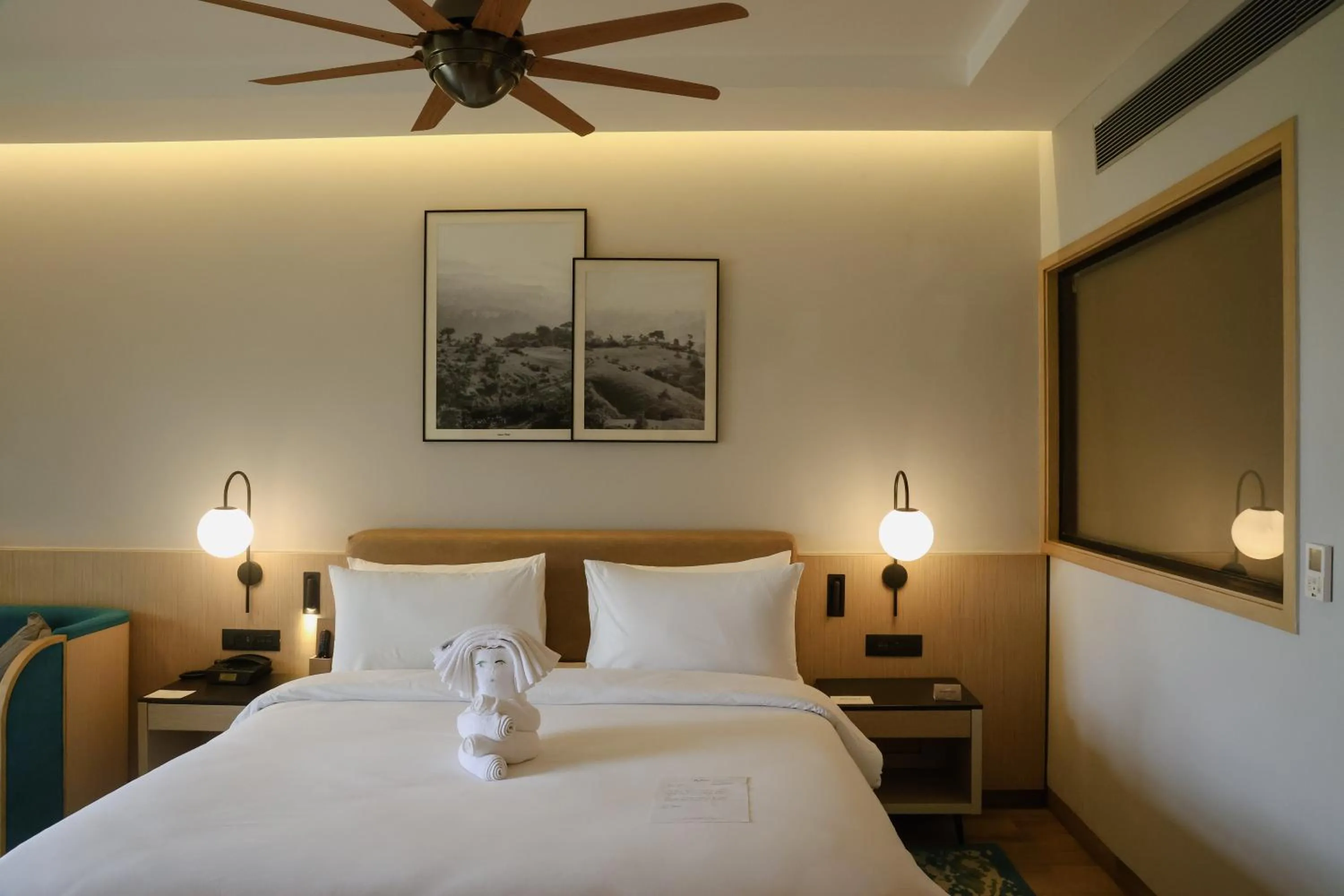 Bedroom, Bed in Radisson Resort Hatgad Saputara