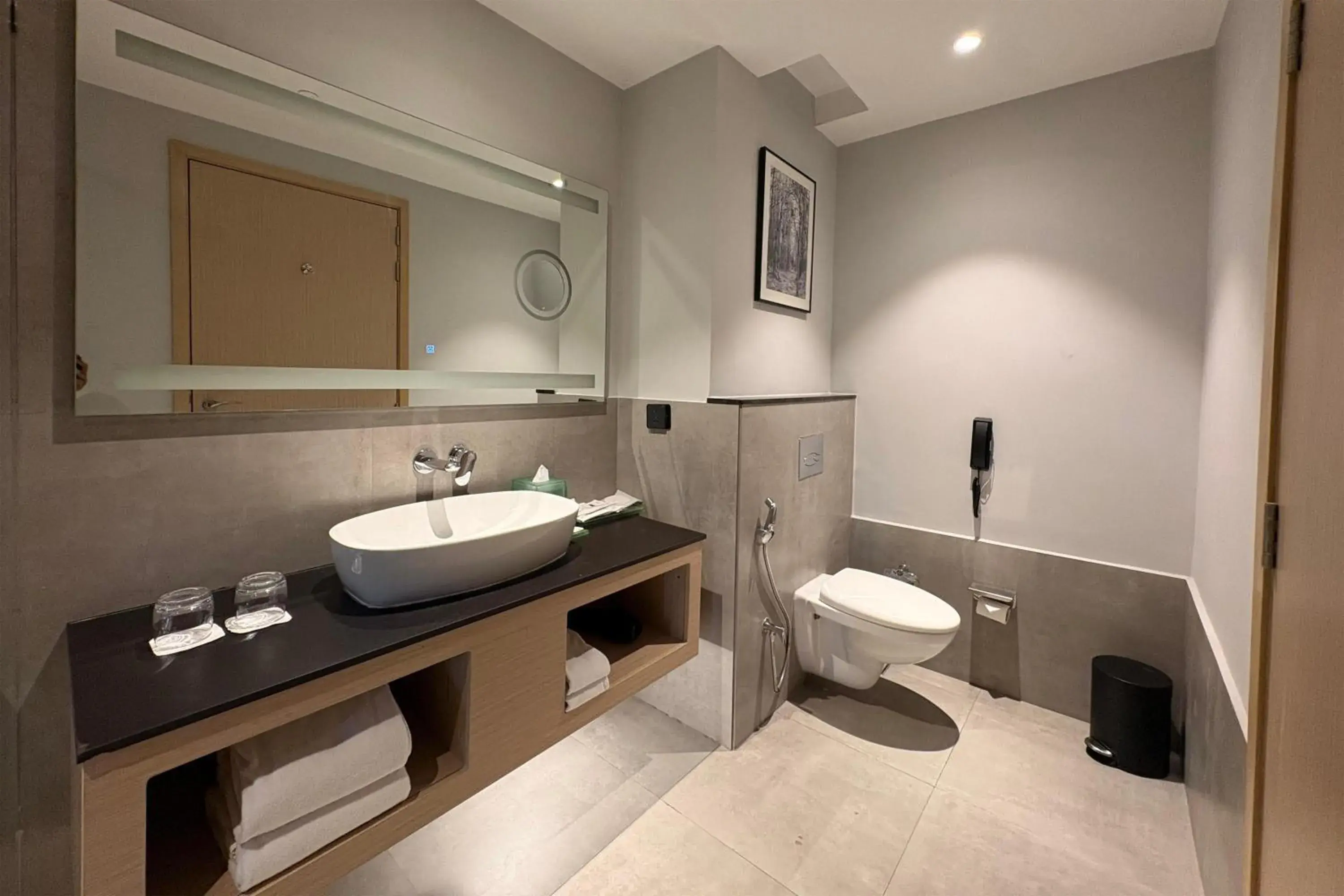 Bathroom in Radisson Resort Hatgad Saputara Bathroom in Radisson Resort Hatgad Saputara