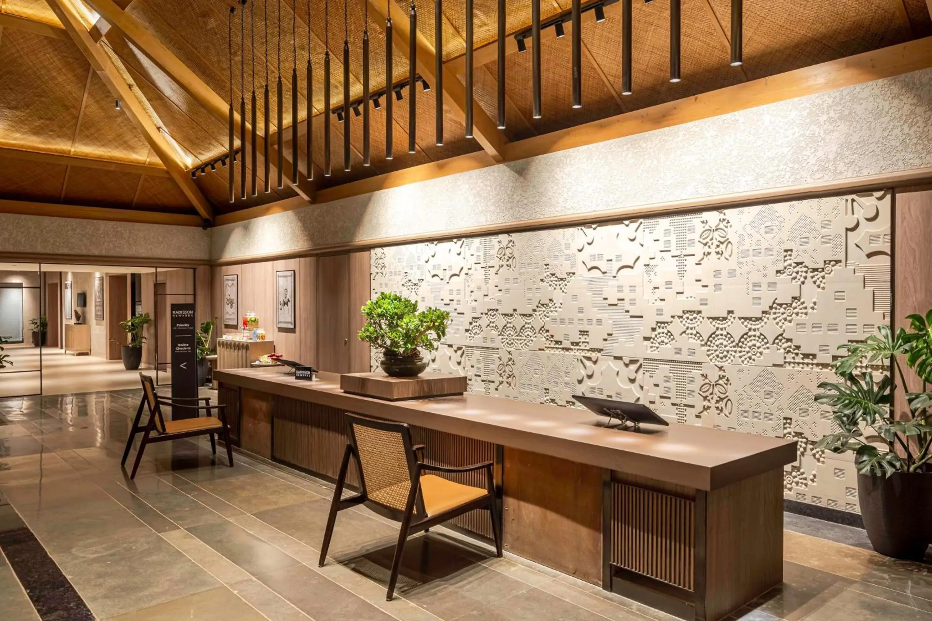 Lobby or reception in Radisson Resort Hatgad Saputara Lobby or reception in Radisson Resort Hatgad Saputara