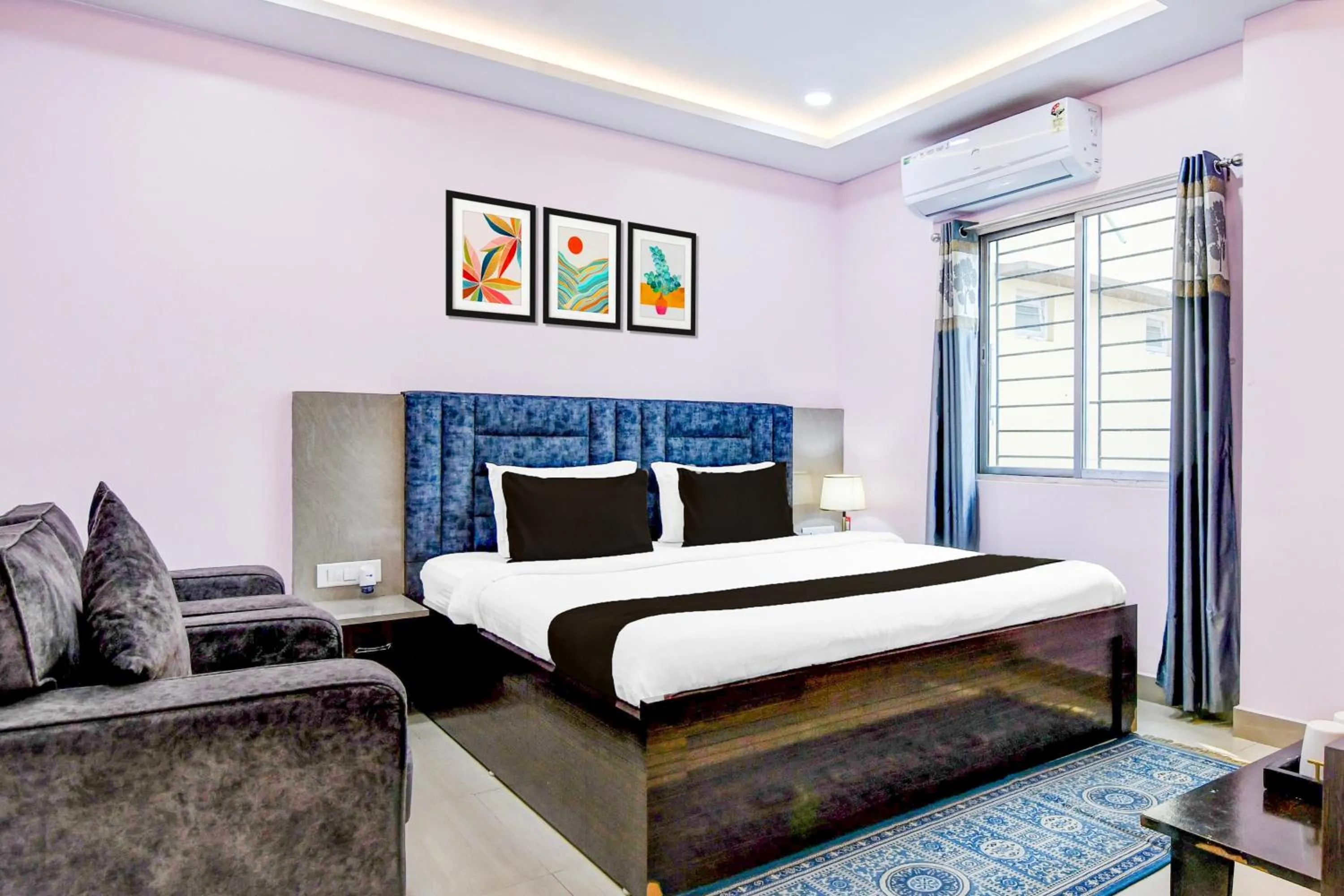 Bedroom, Bed in Collection O SF Road Siliguri Formerly Jyoti Hotel