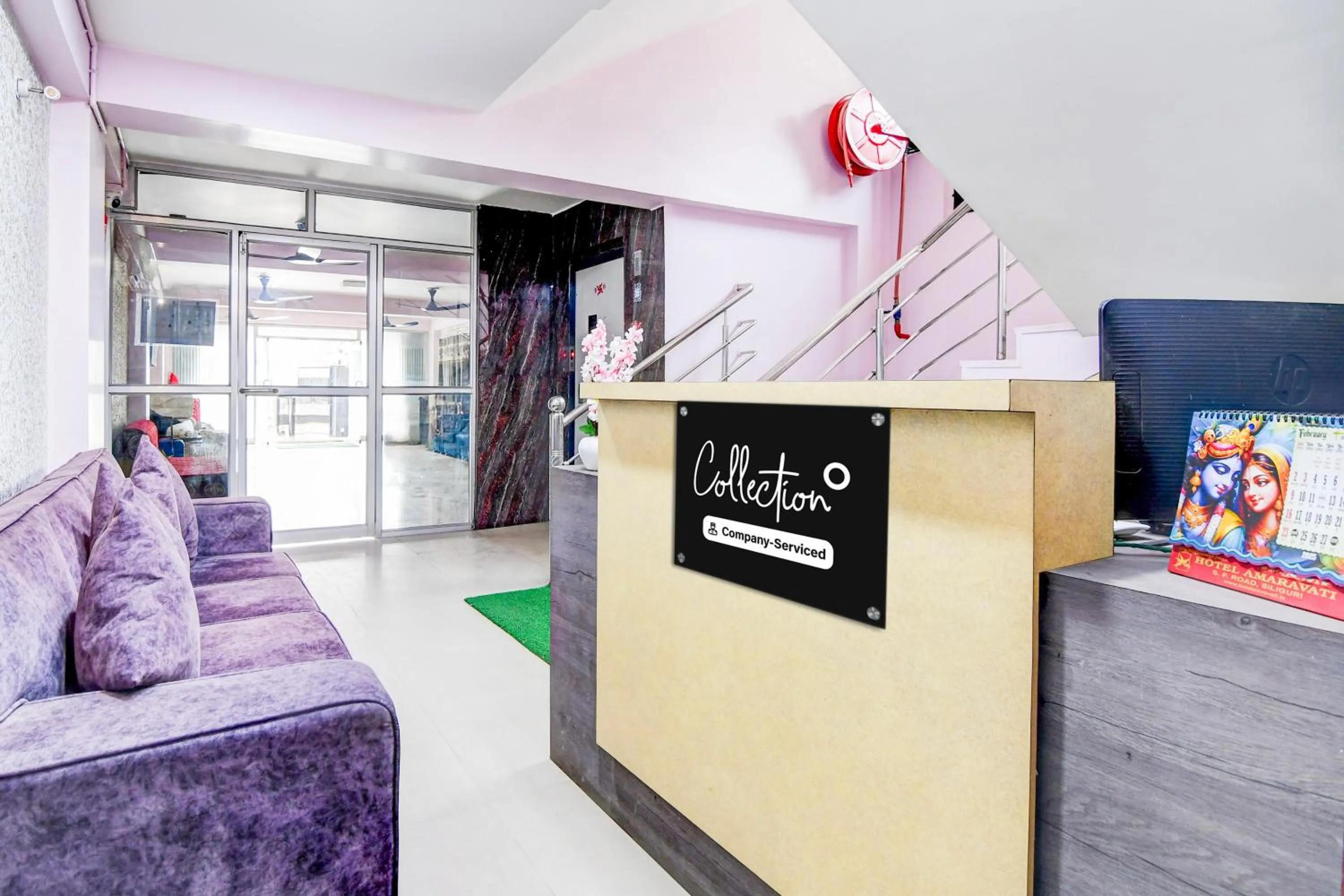 Lobby or reception in Collection O SF Road Siliguri Formerly Jyoti Hotel