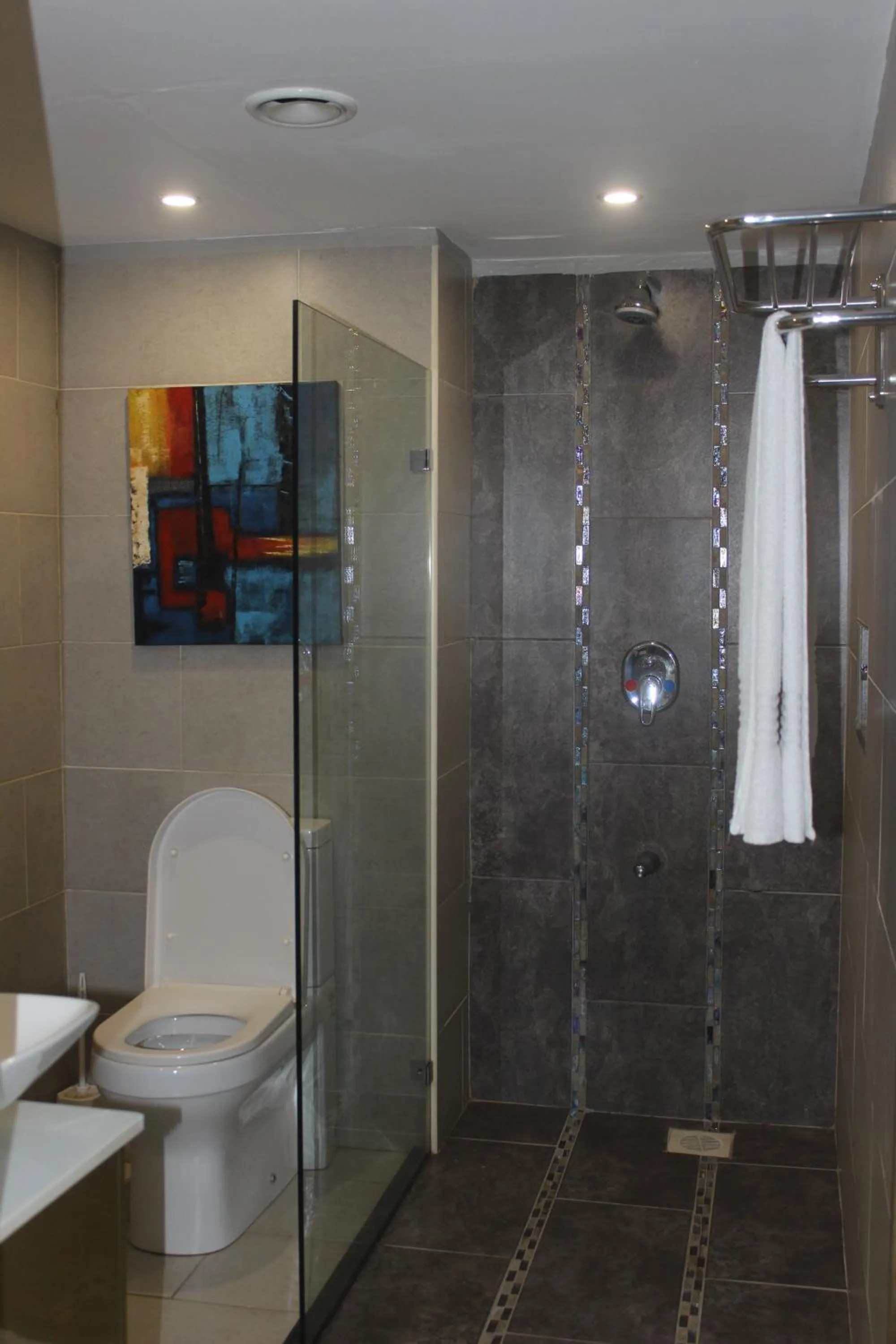 Bathroom in Arcadia Suites - Kampala