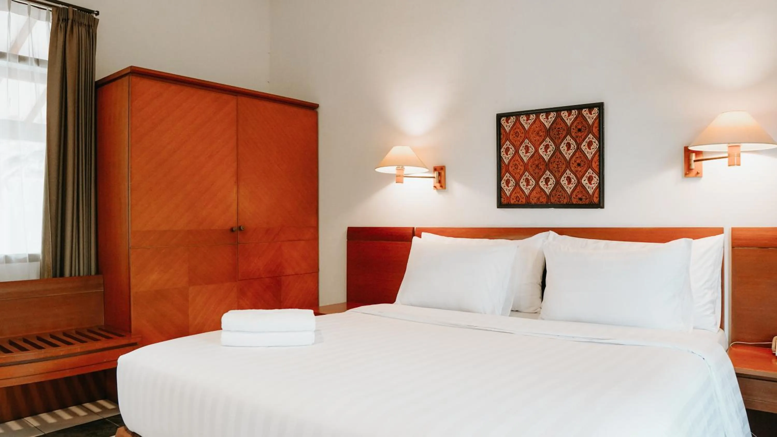 Bedroom, Bed in Tidar Hotel & Cottages Malang