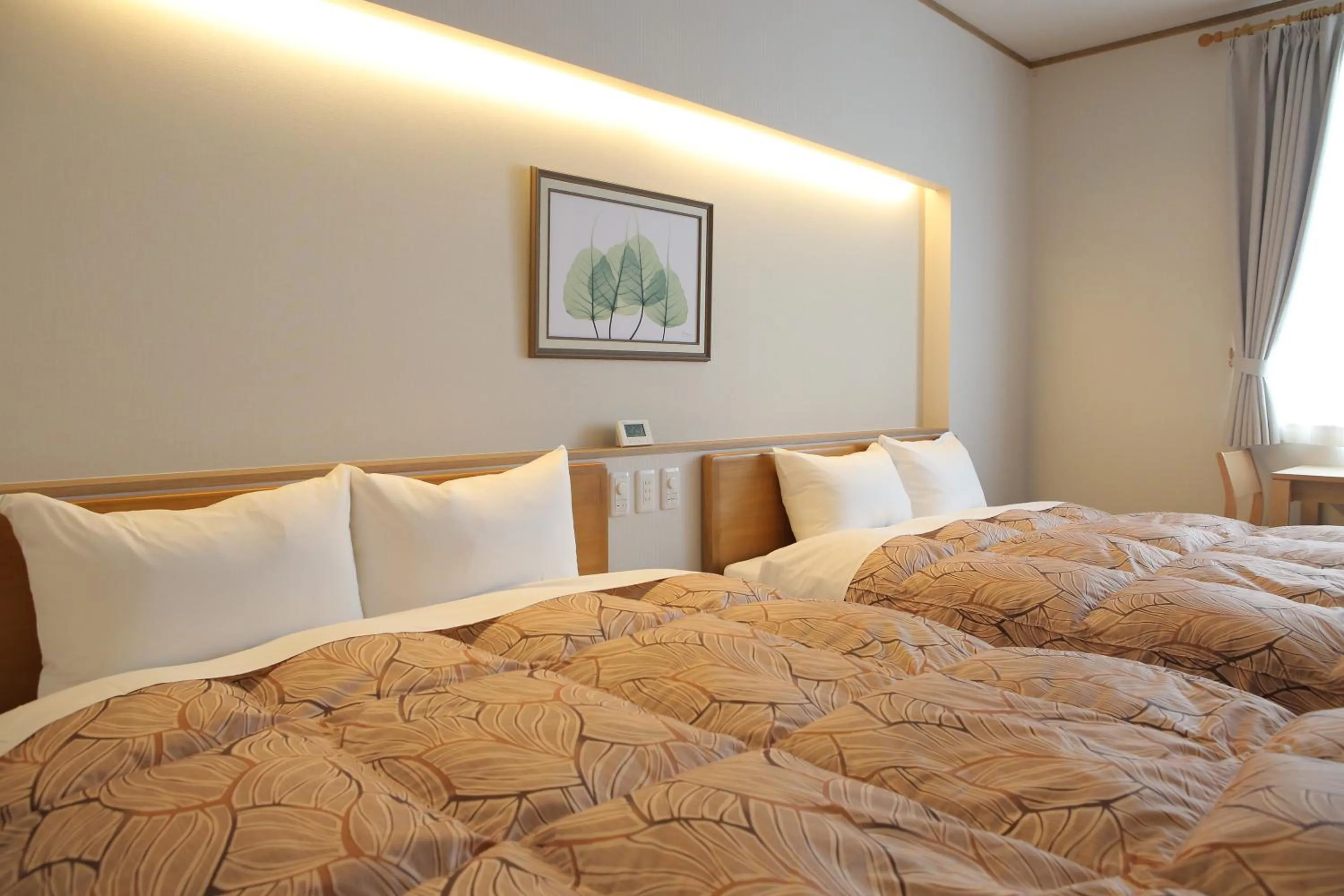 Bed in Family Stay Tsukuba Room