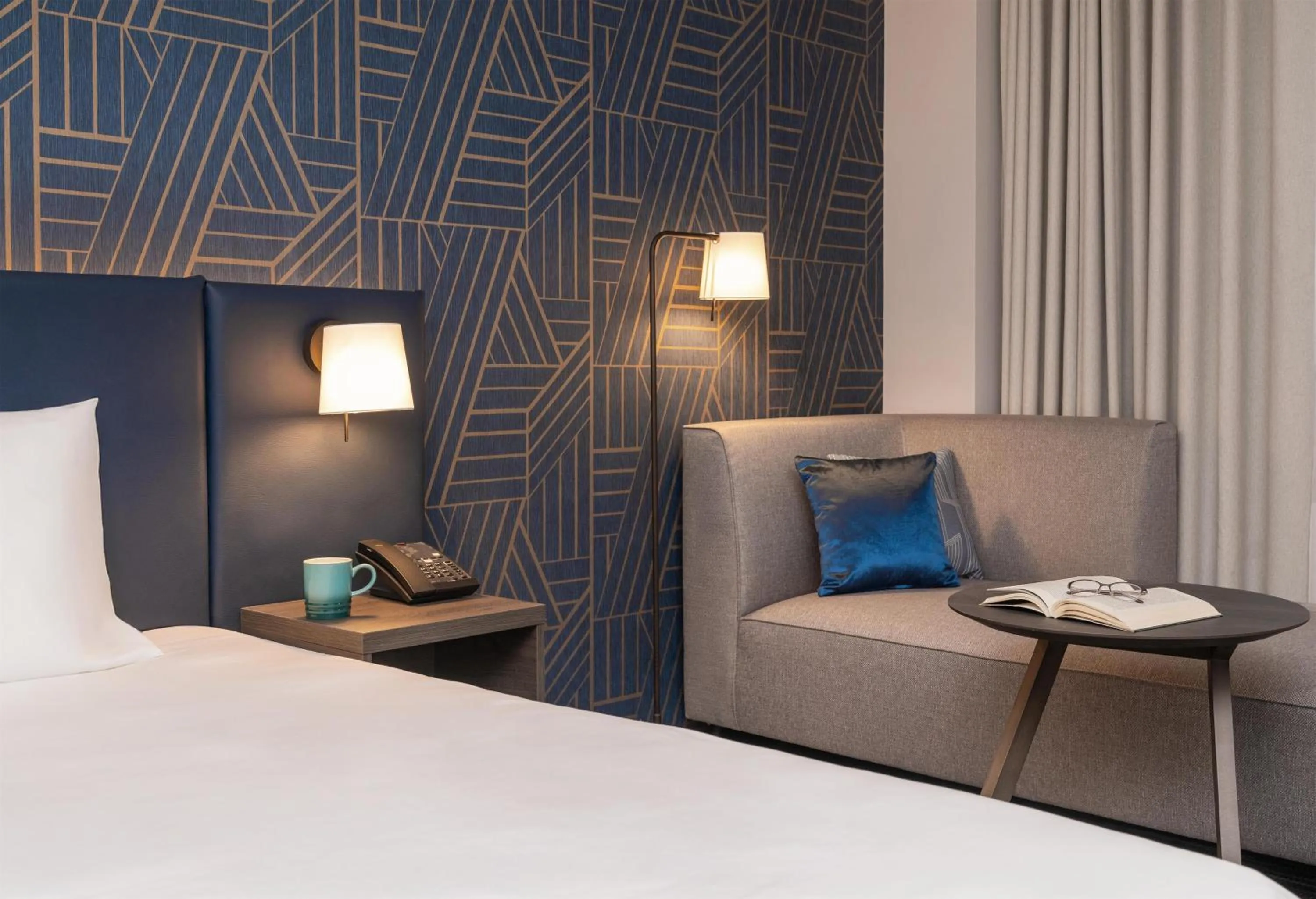 Bedroom, Bed in Hyatt Place Leeds