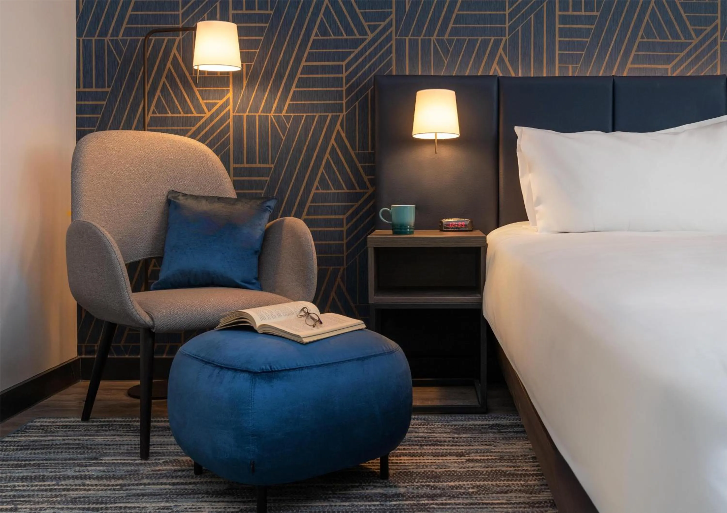 Bedroom, Bed in Hyatt Place Leeds