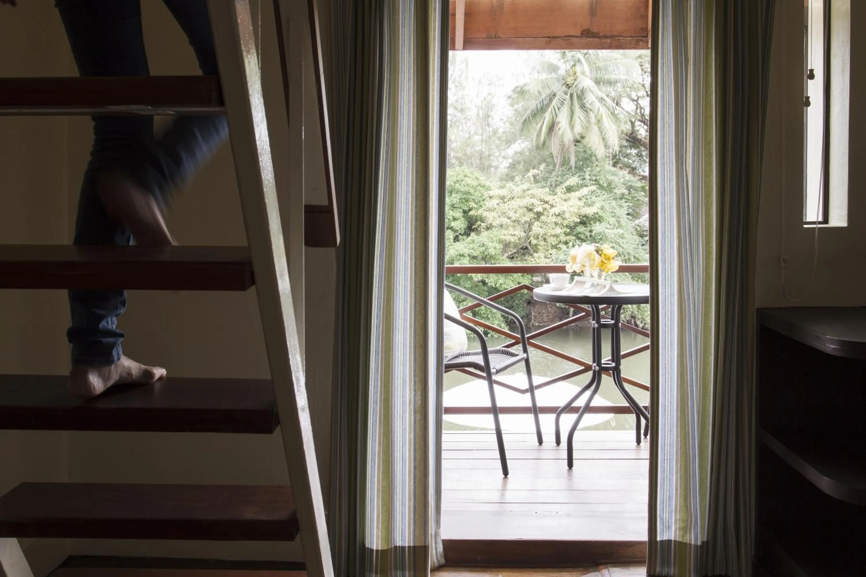 Balcony/Terrace in Baan Luang Rajamaitri Historic Inn