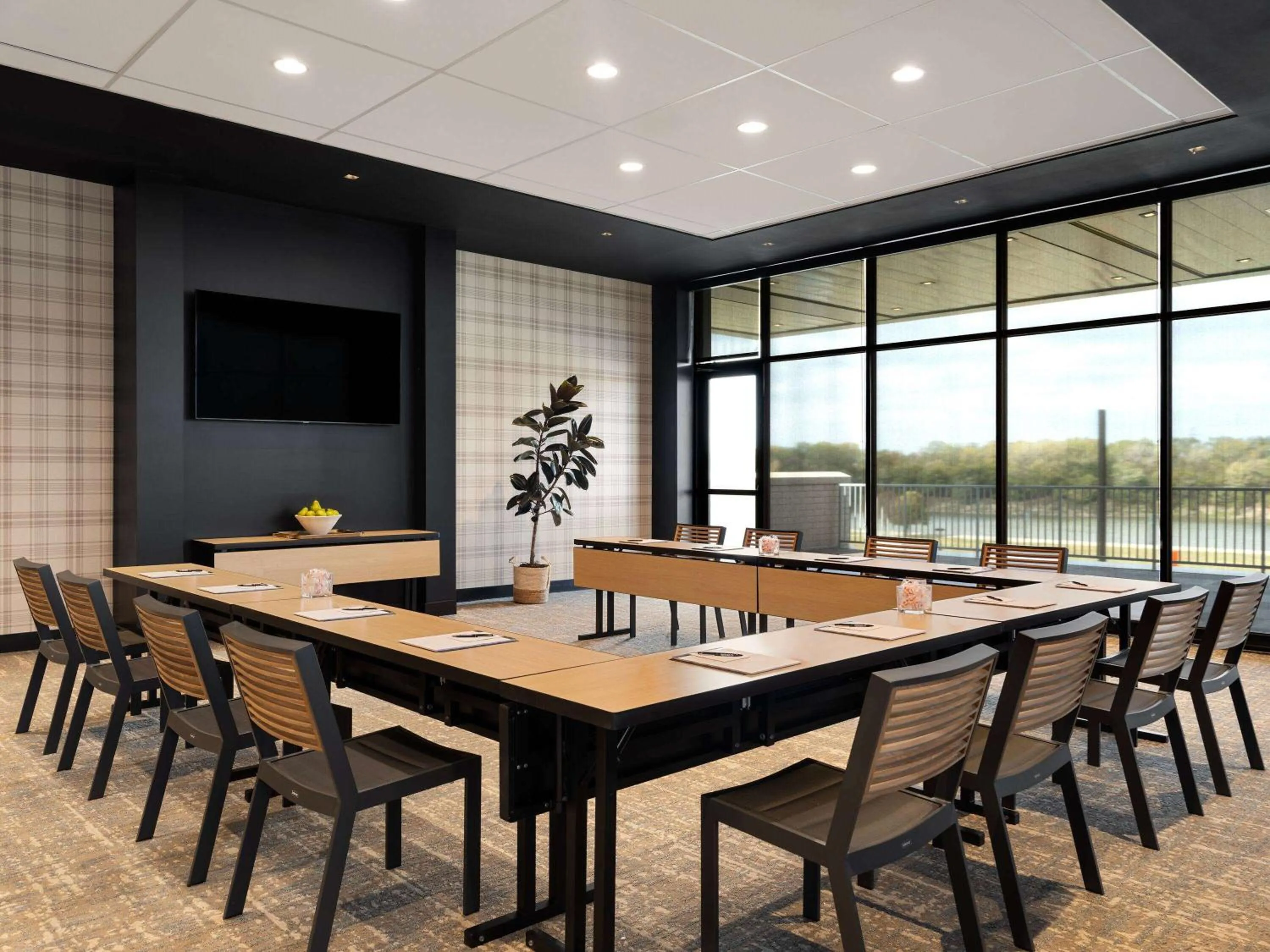 Meeting/conference room in Origin Kansas City Riverfront, a Wyndham Hotel