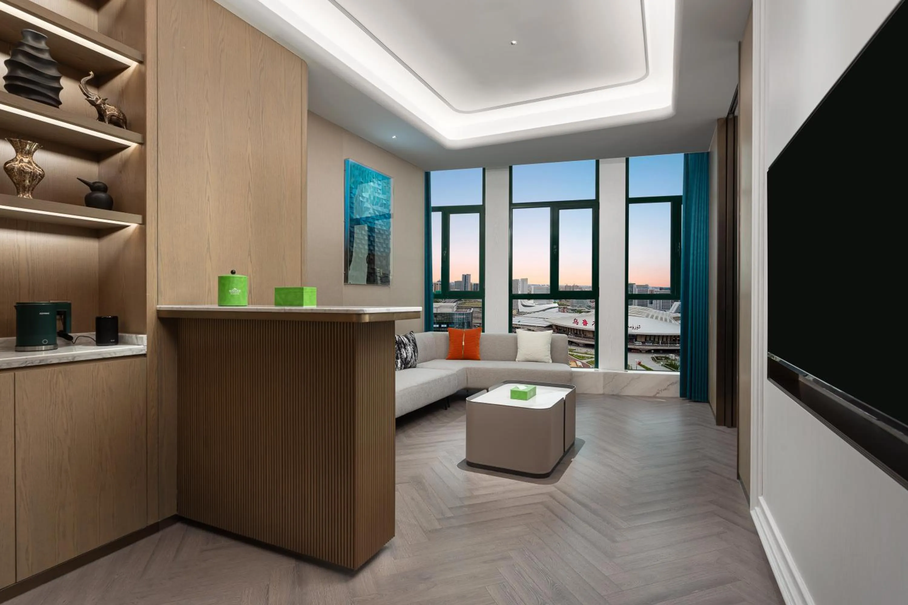 Living room in Wingate by Wyndham Urumqi Railway Station