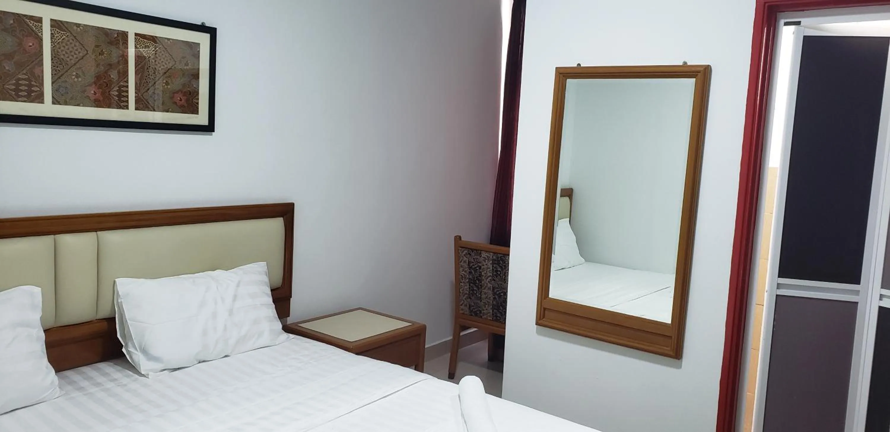 Bed in S Rose Hotel Sepang