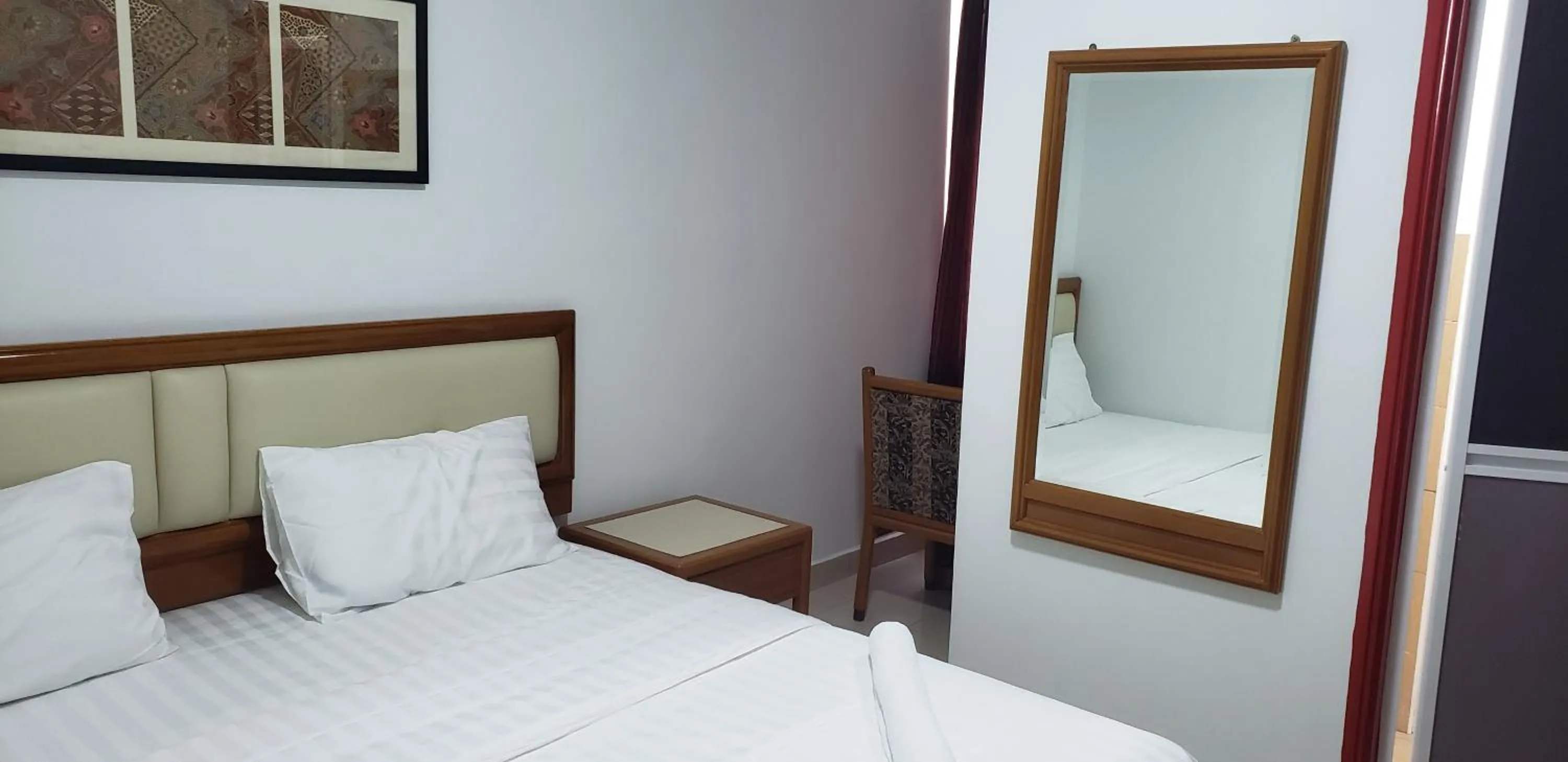 Bed in S Rose Hotel Sepang