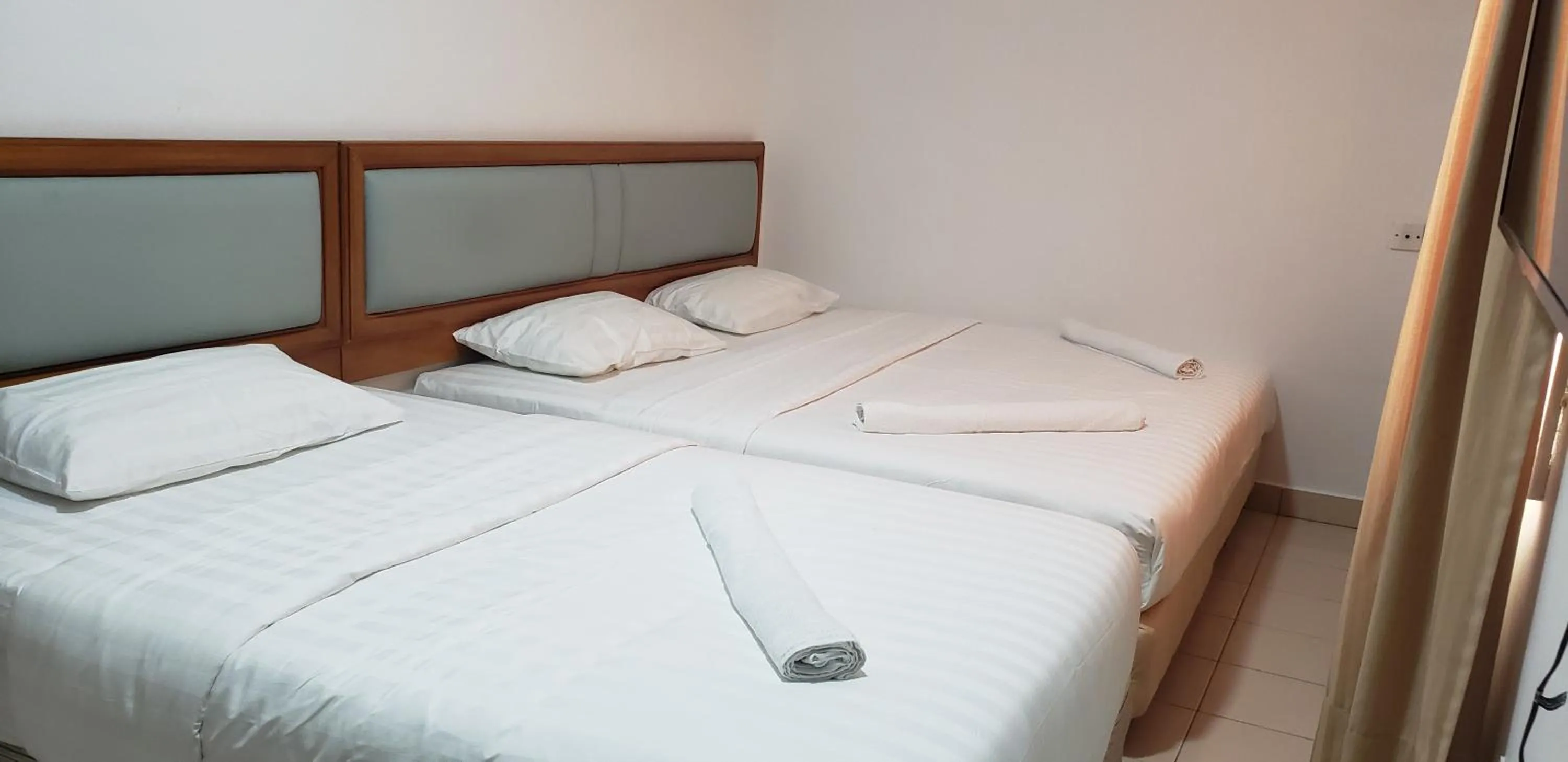 Bed in S Rose Hotel Sepang