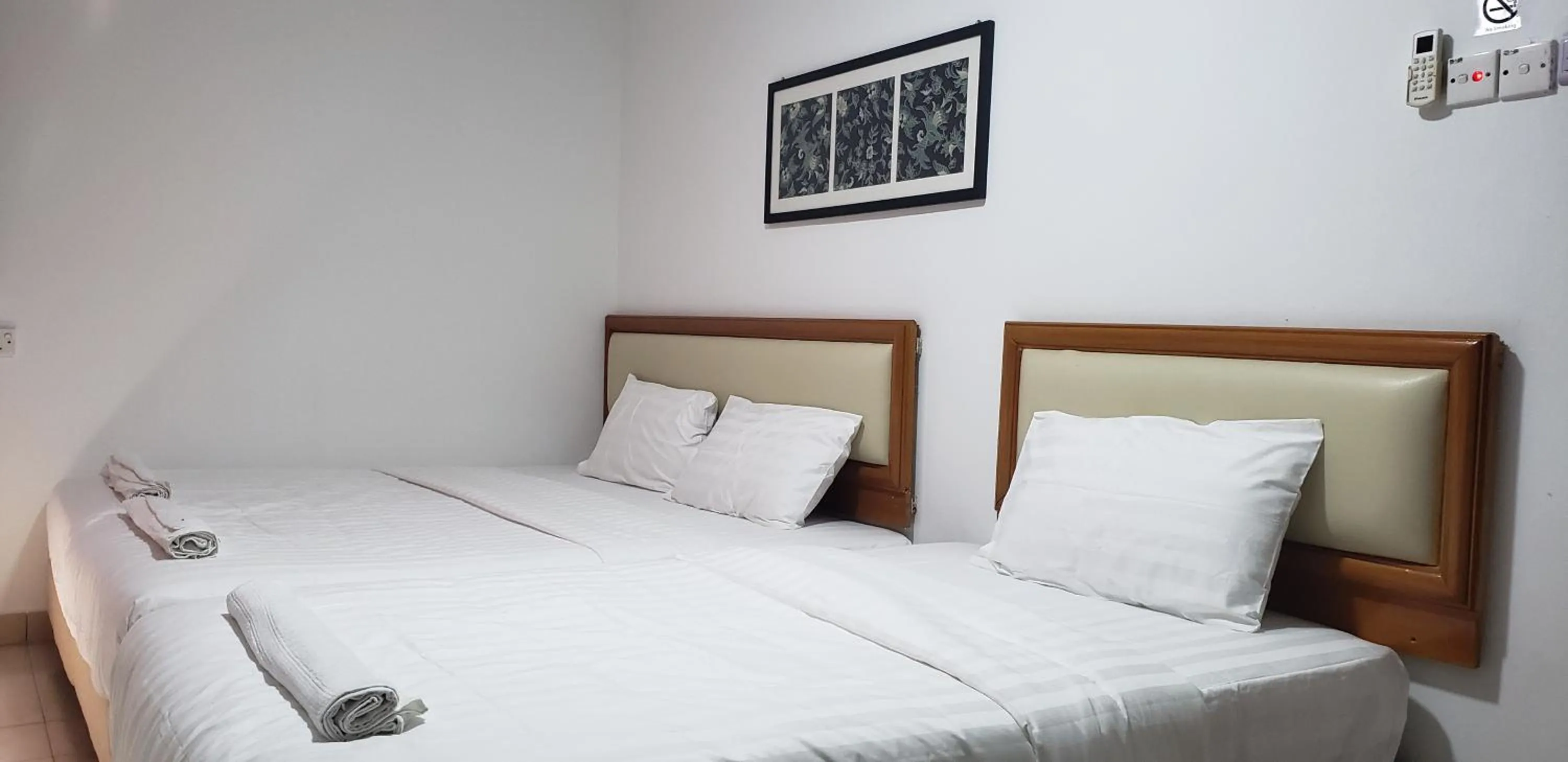 Bed in S Rose Hotel Sepang