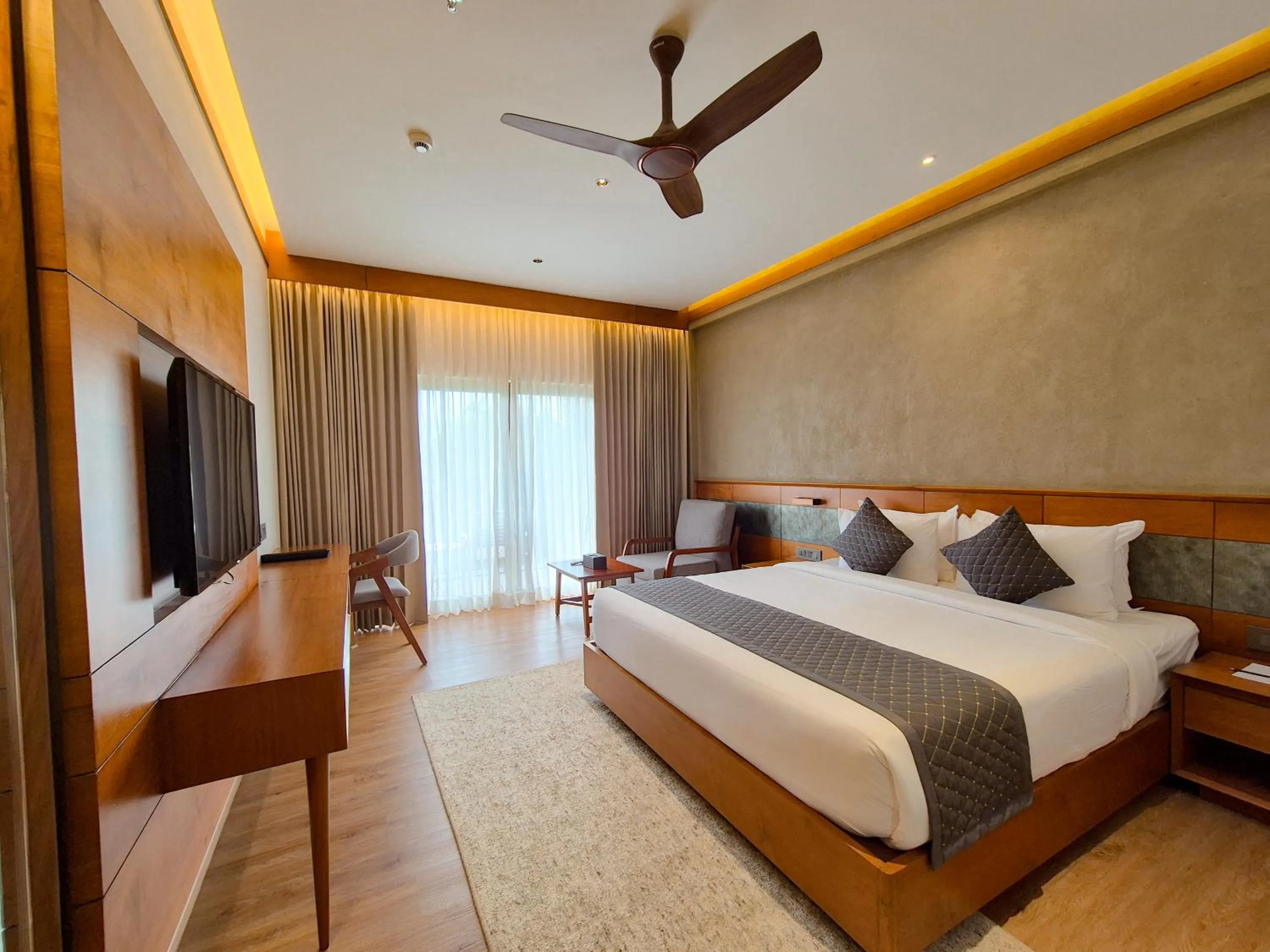 Bedroom, Bed in Sterling Lontano Waterfront Wayanad