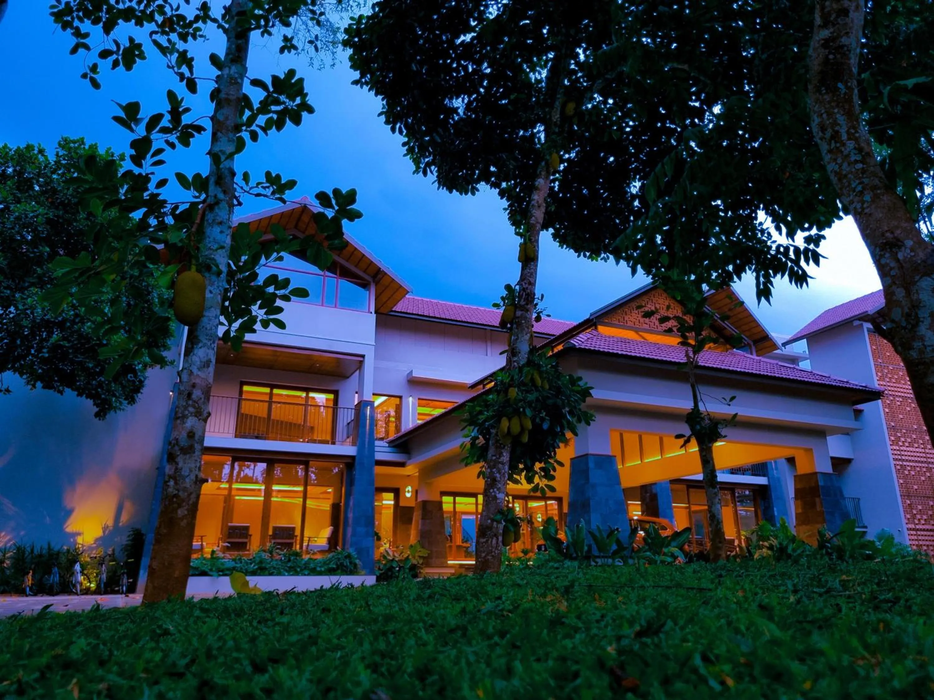 Night in Sterling Lontano Waterfront Wayanad