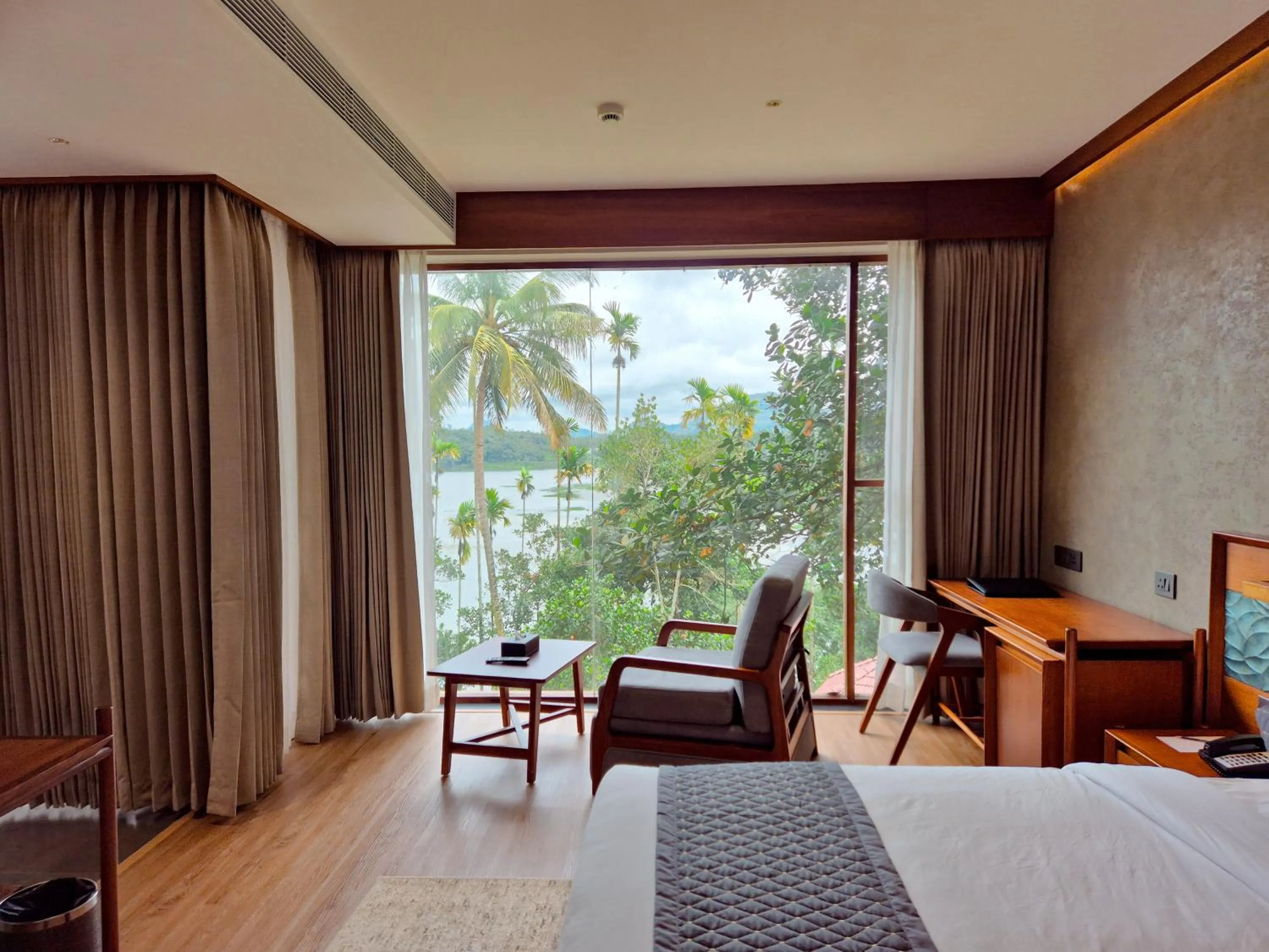 Bedroom, Bed in Sterling Lontano Waterfront Wayanad