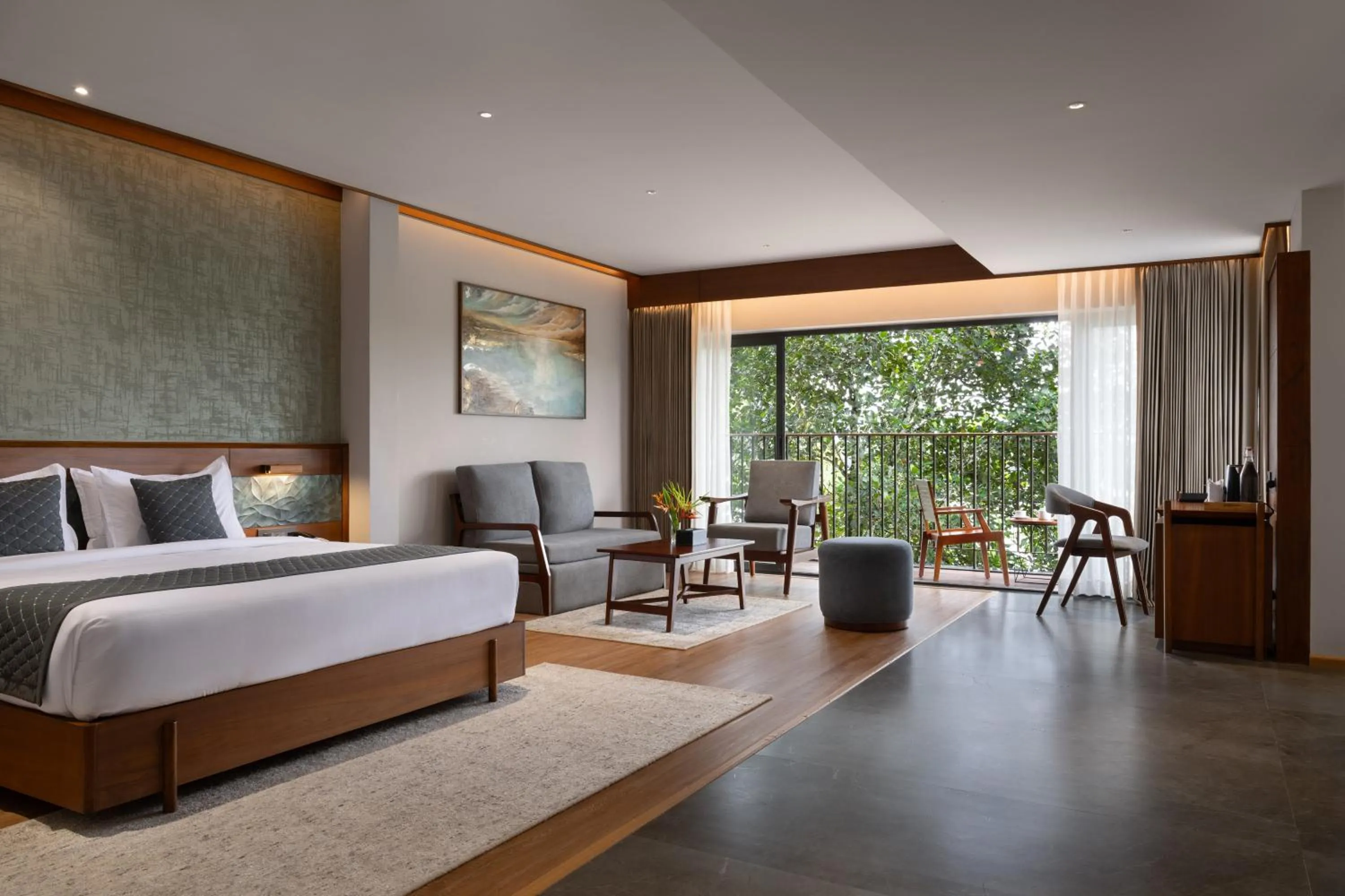 Bedroom, Bed in Sterling Lontano Waterfront Wayanad