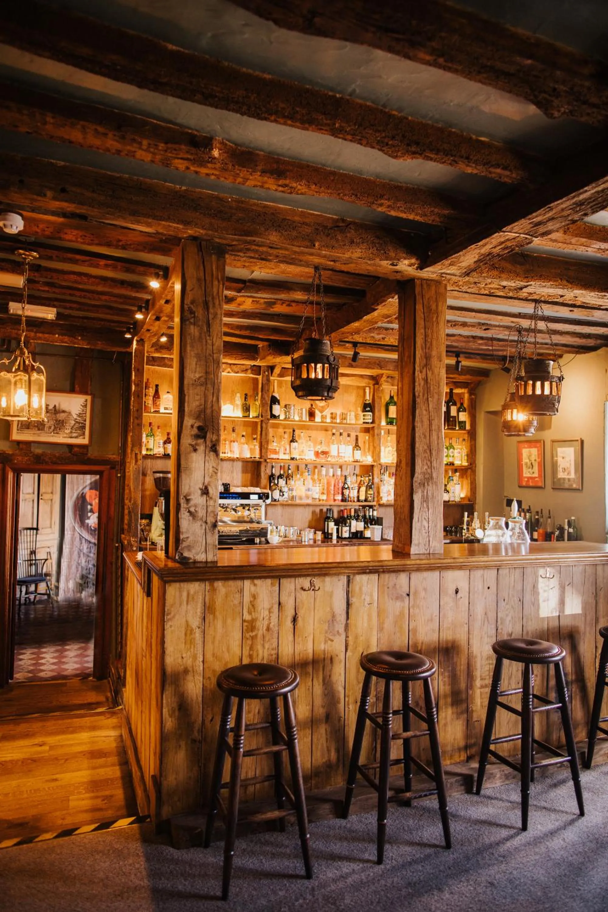 Lounge or bar in The Farmhouse at Redcoats