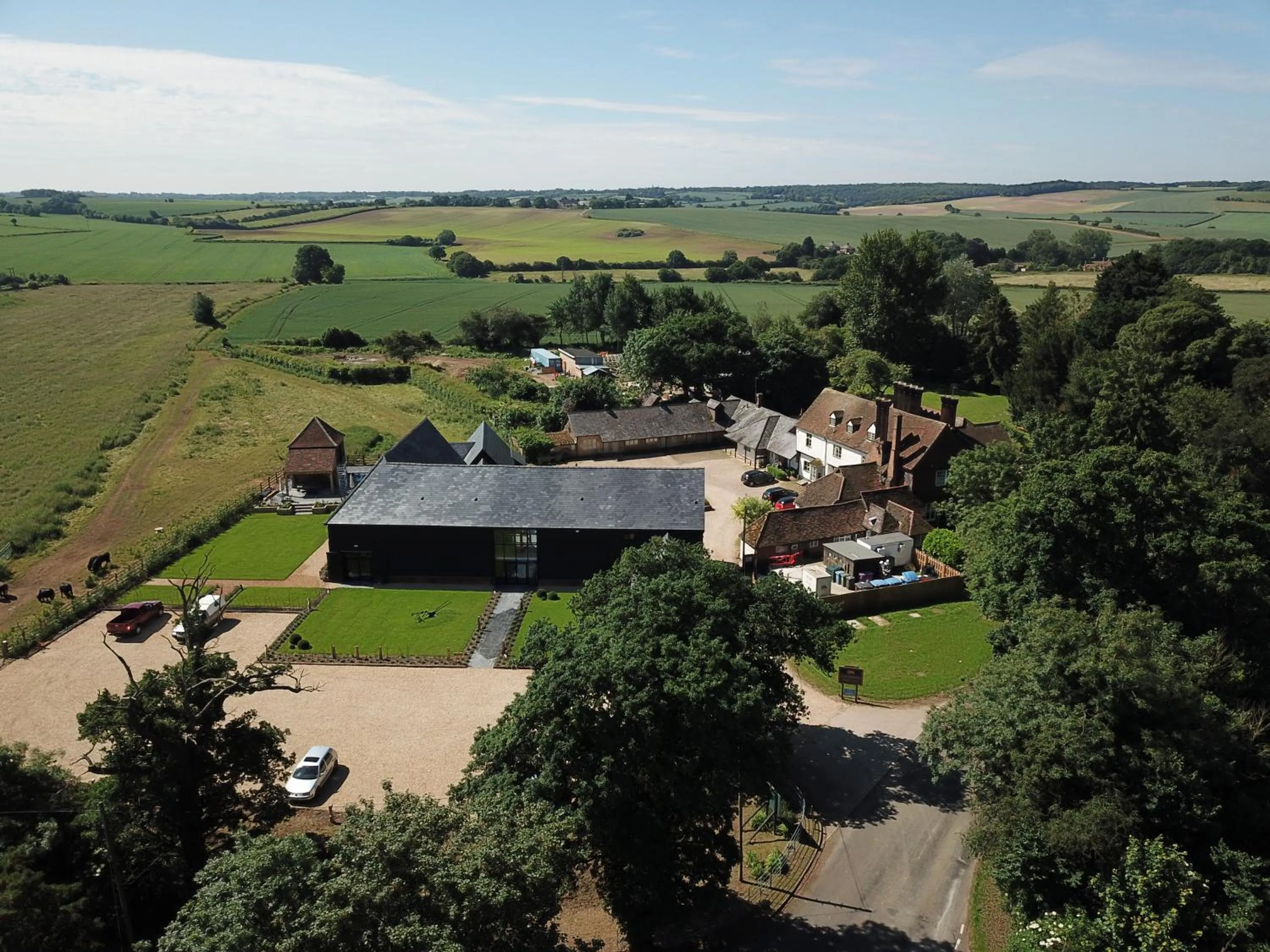 Patio in The Farmhouse at Redcoats