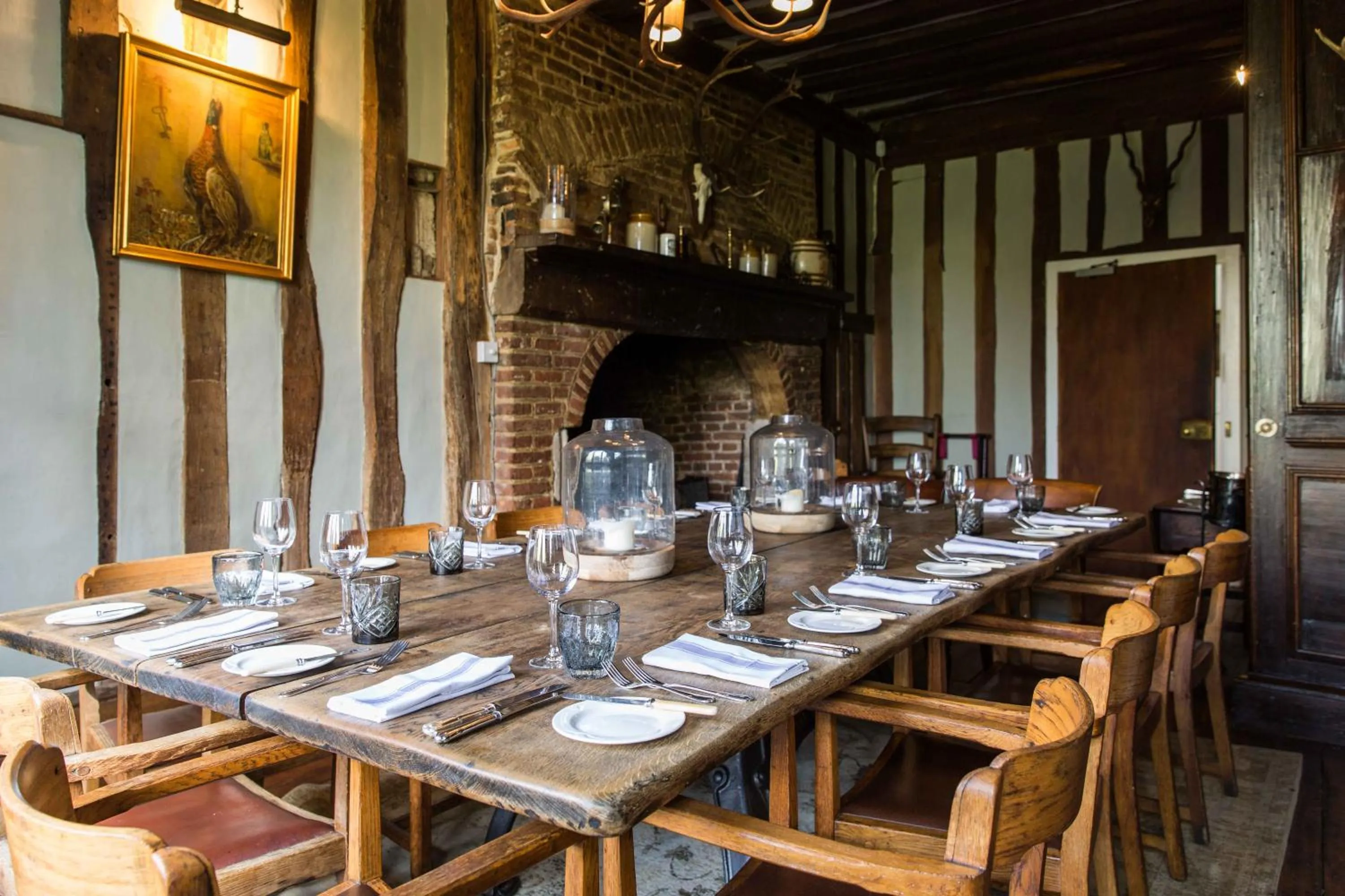 Food and drinks in The Farmhouse at Redcoats