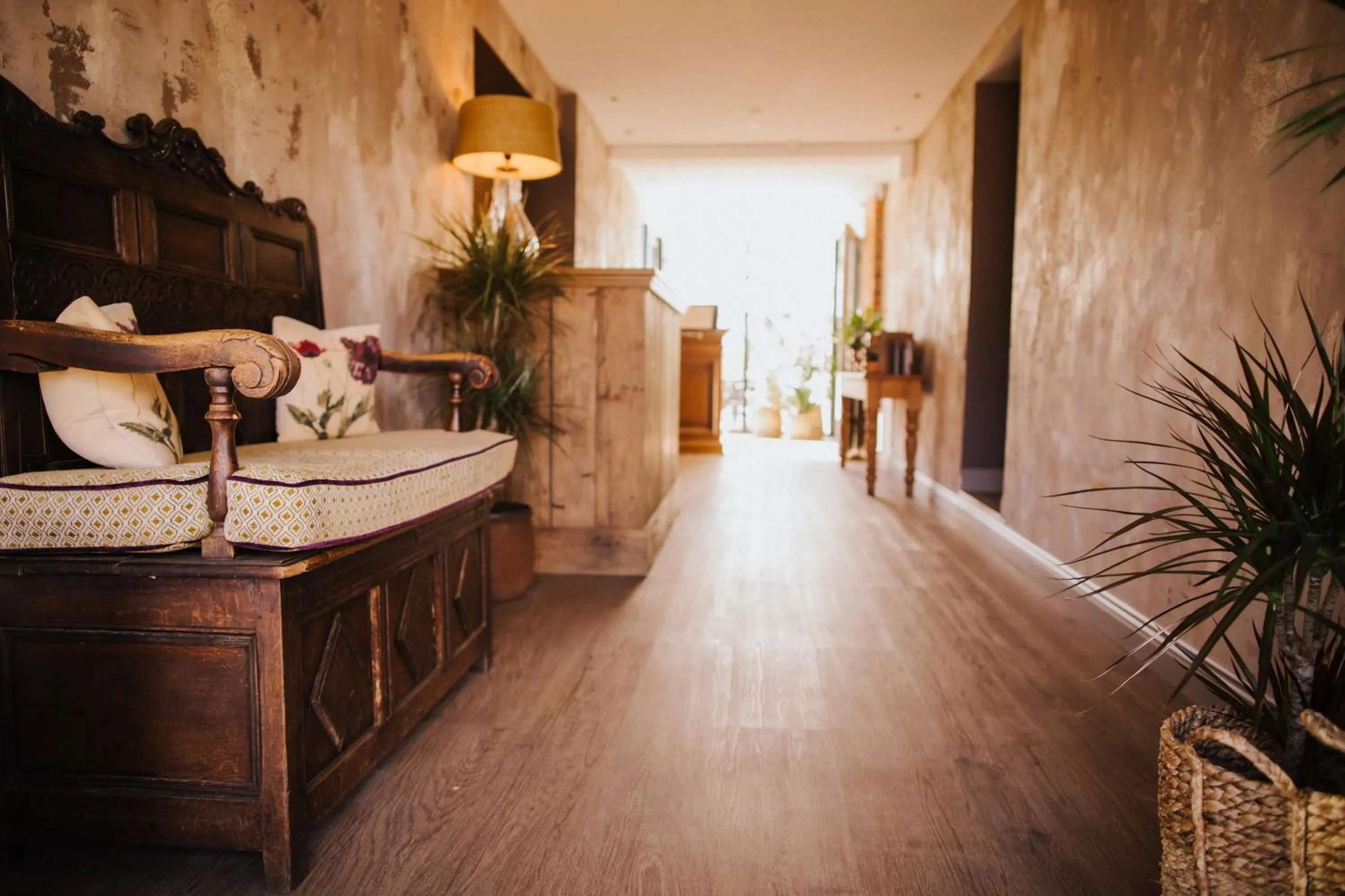 Lobby or reception, Bed in The Farmhouse at Redcoats