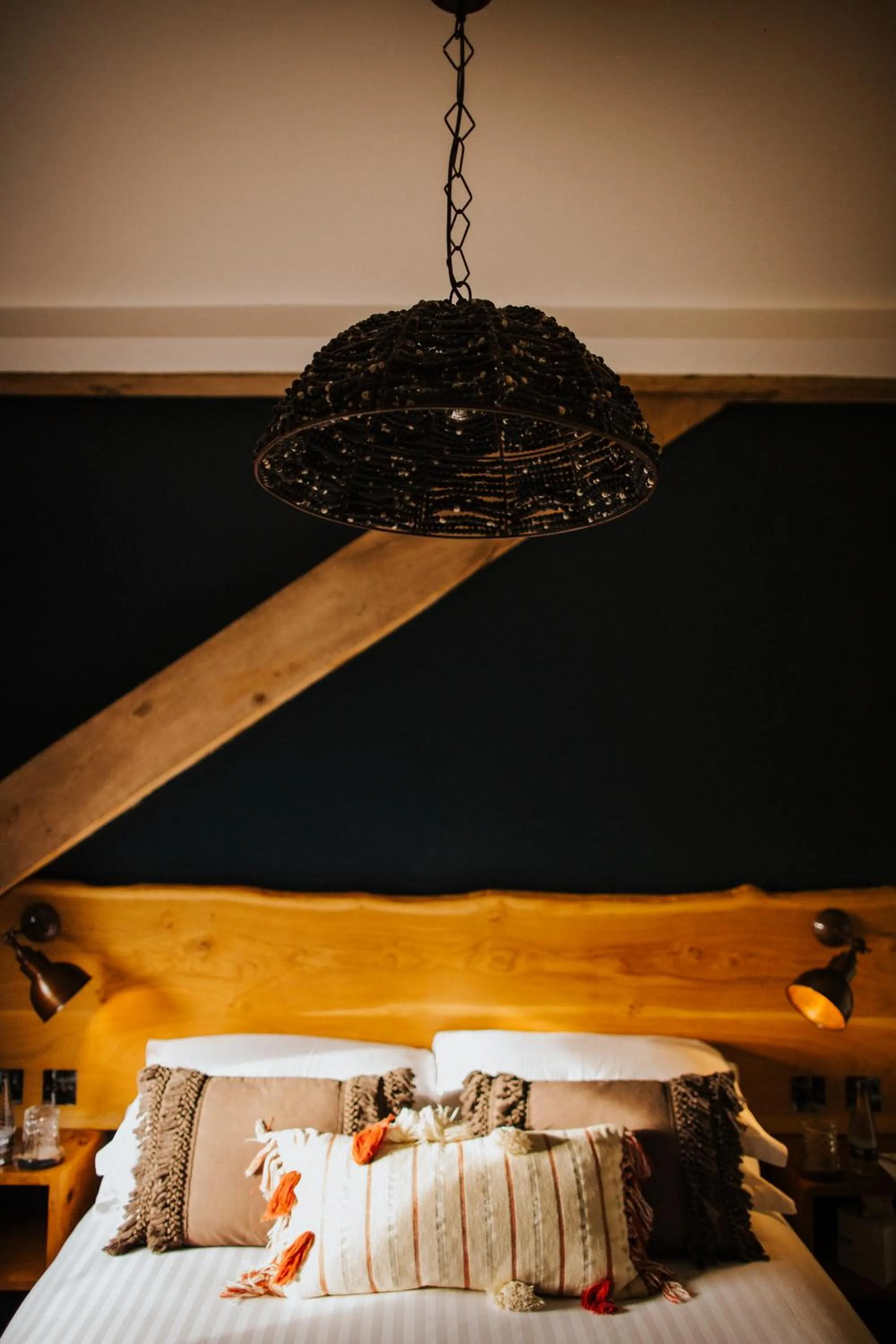 Bedroom, Bed in The Farmhouse at Redcoats