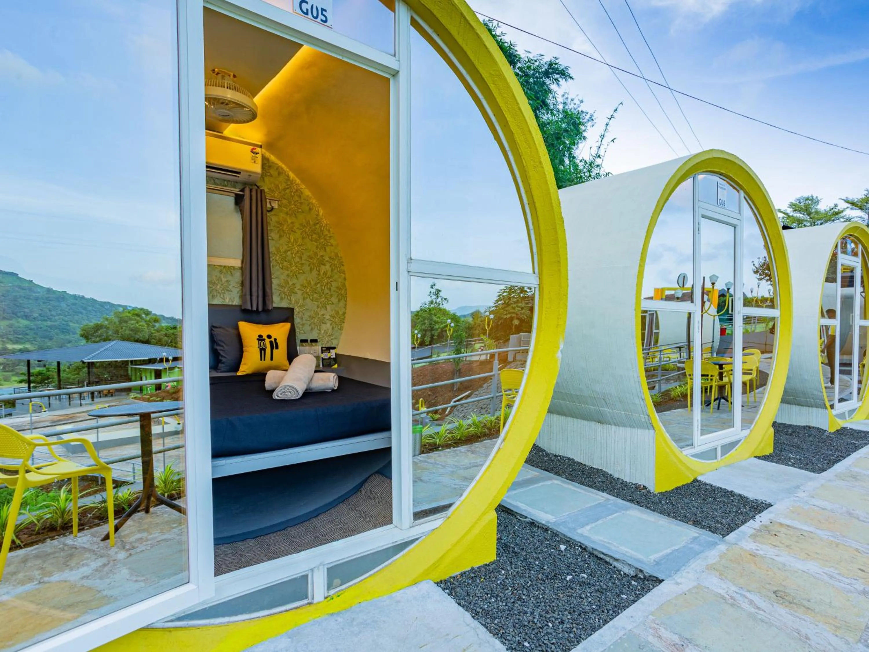 Property building in The Hosteller Panshet