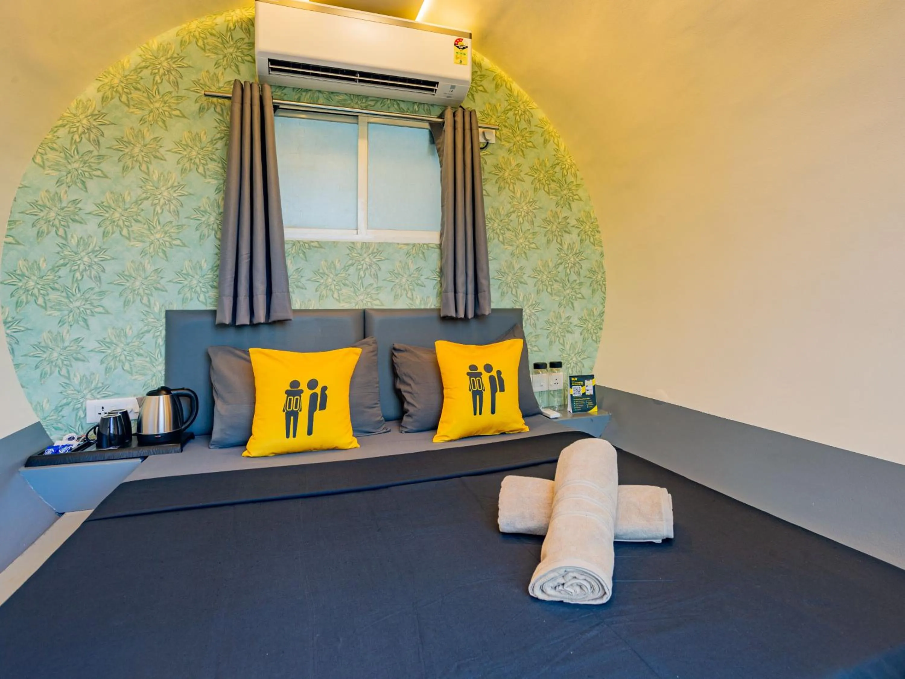 Bed in The Hosteller Panshet