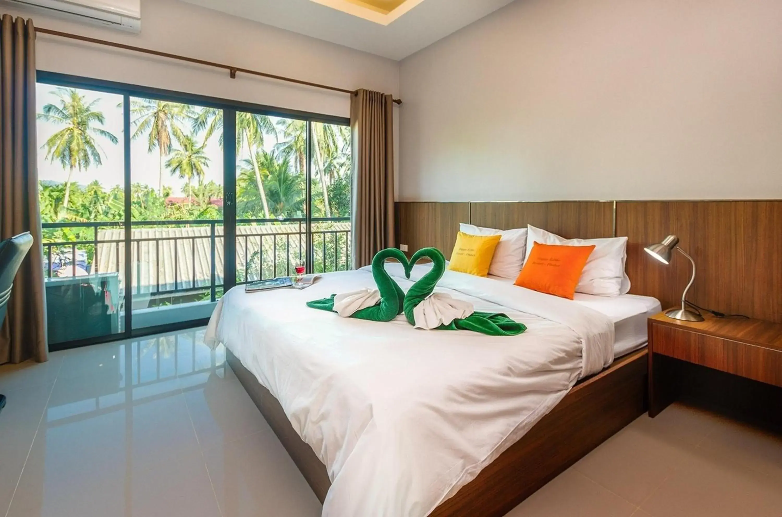 Bedroom, Bed in Happy Eight Resort SHA Bedroom, Bed in Happy Eight Resort SHA