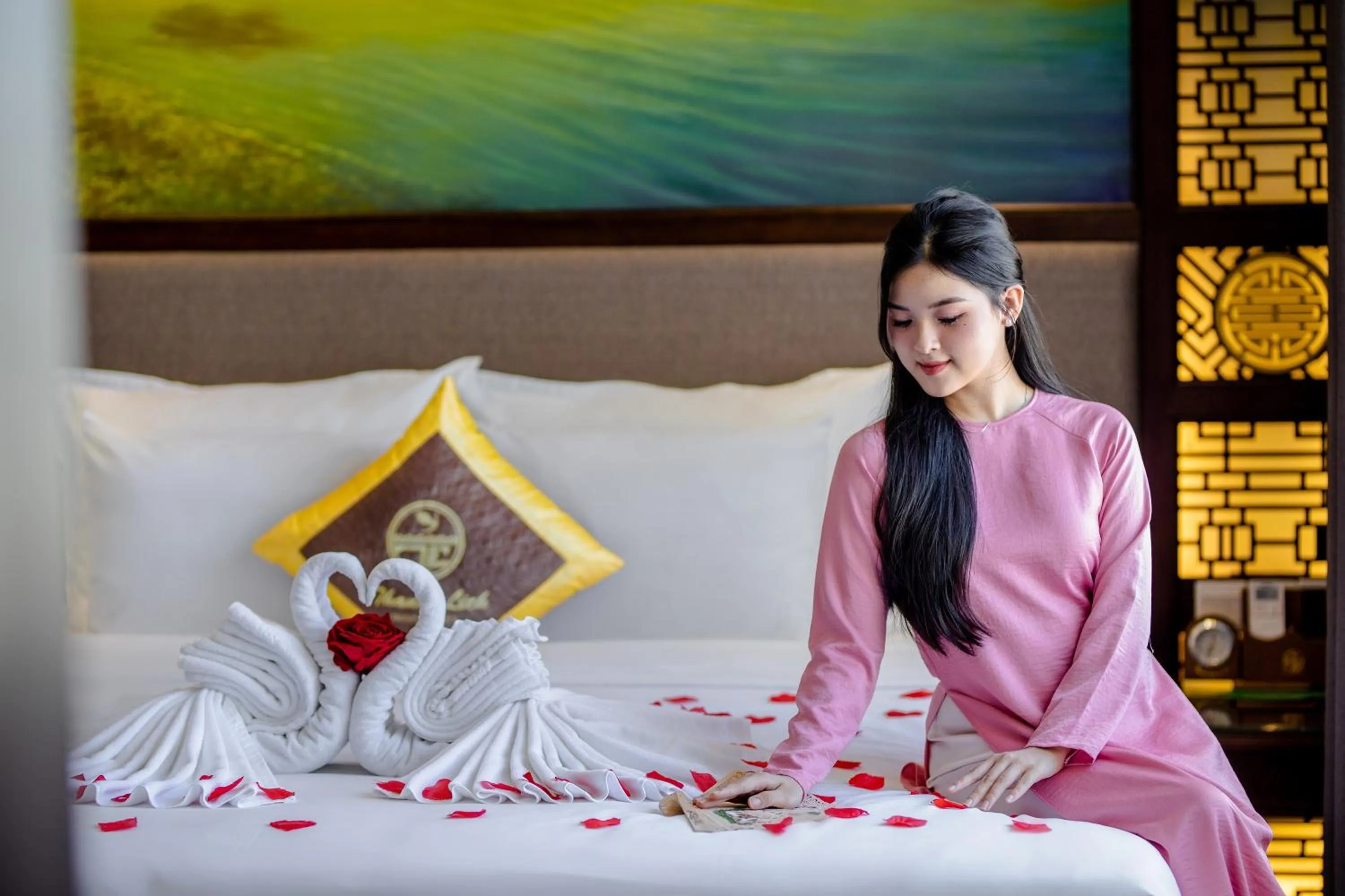 Bedroom in Thanh Lich Hue Hotel