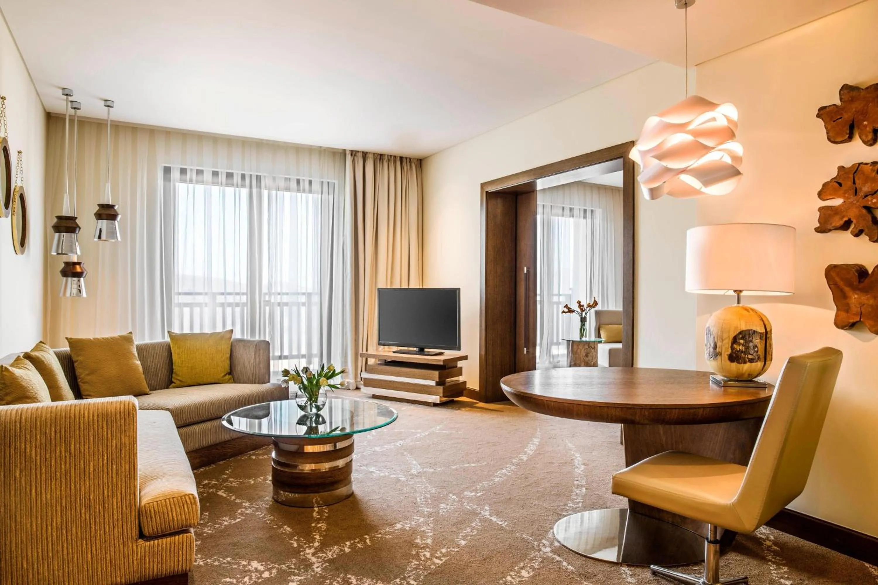 Living room in Park Chalet, Shahdag, Autograph Collection