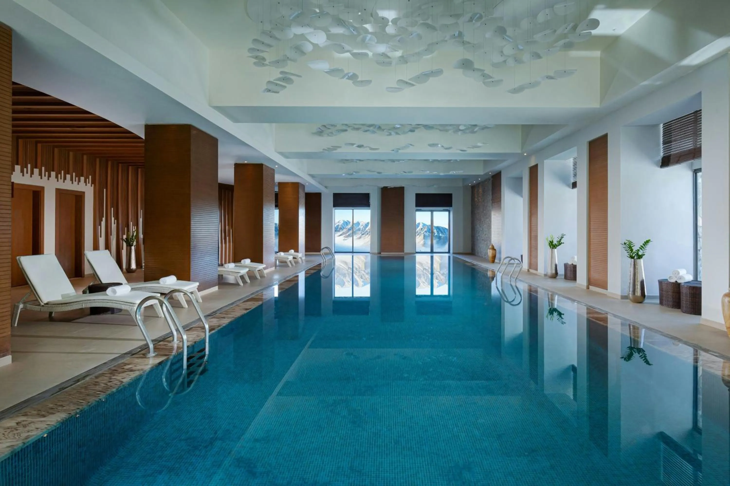 Swimming pool in Park Chalet, Shahdag, Autograph Collection
