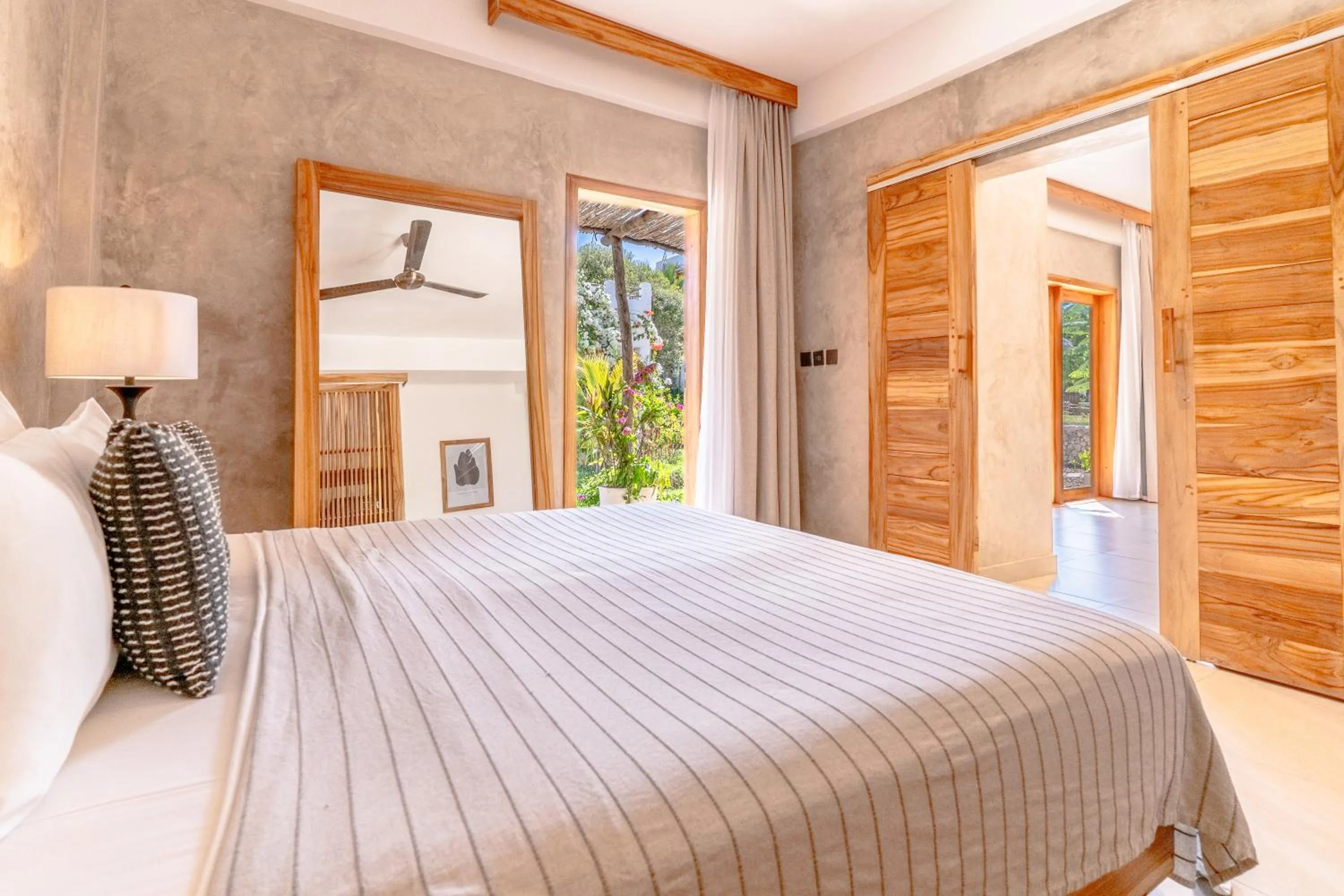 View (from property/room), Bed in Kaskazi Hotel Zanzibar