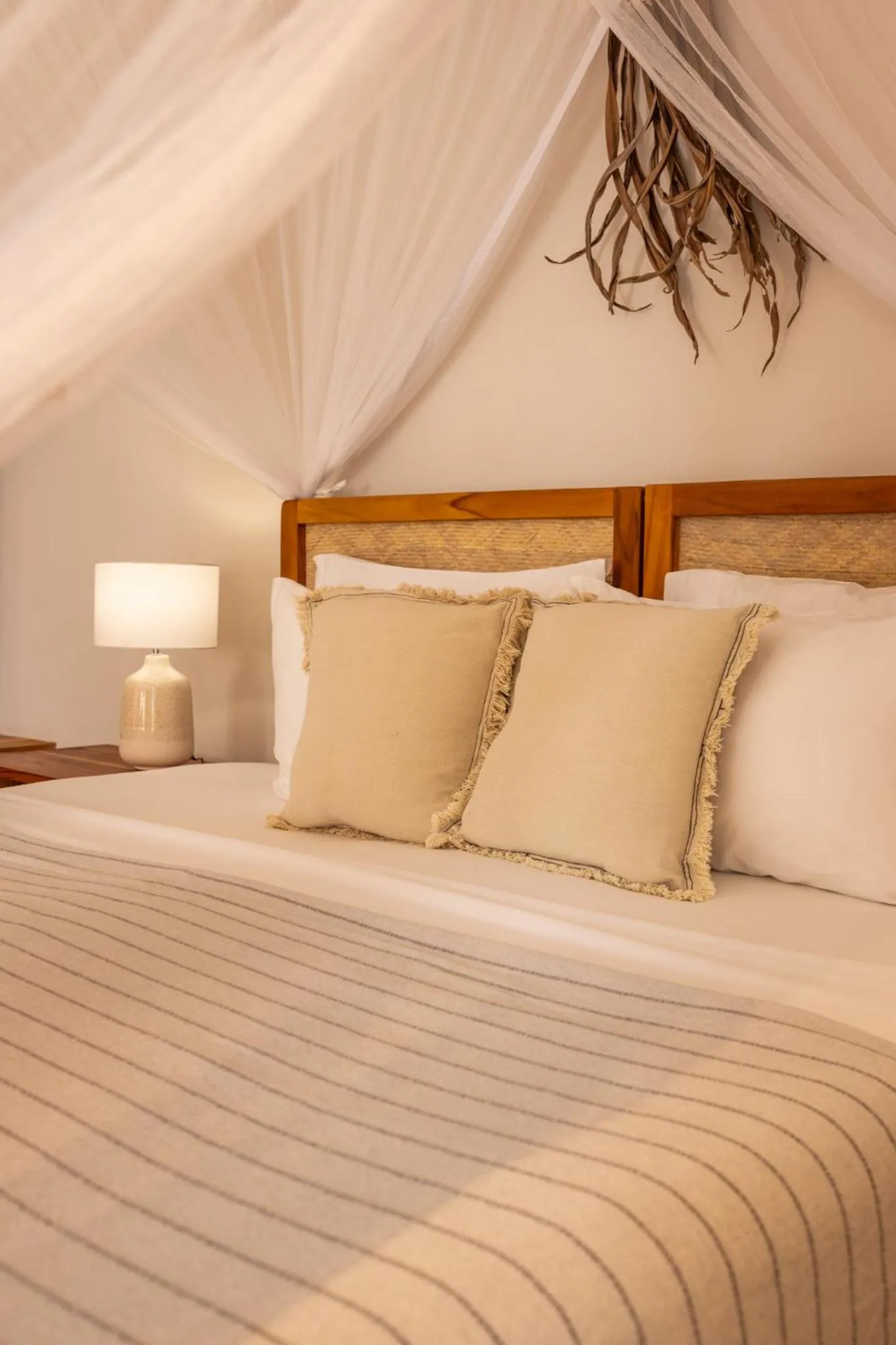 Bed in Kaskazi Hotel Zanzibar