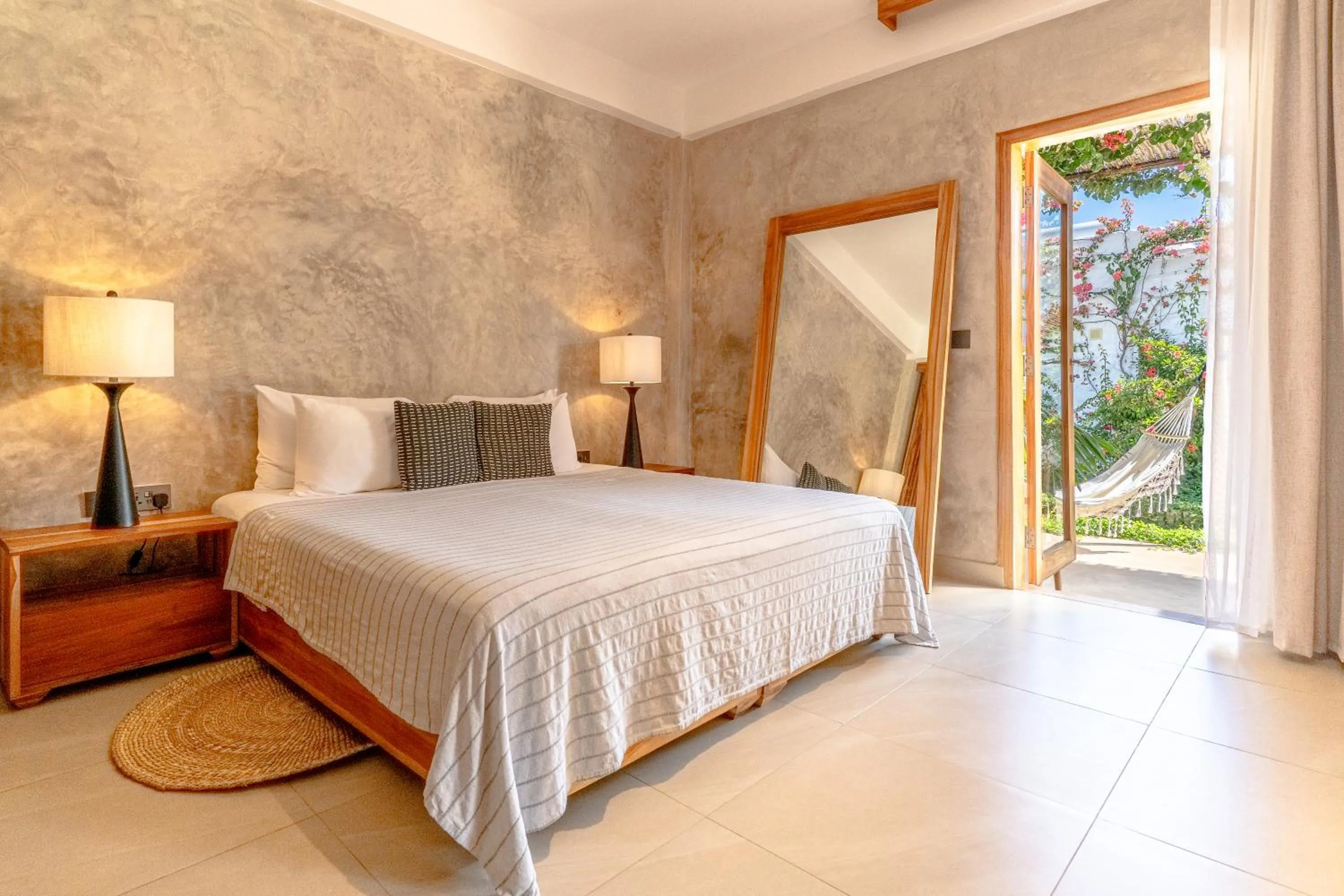 Bed in Kaskazi Hotel Zanzibar