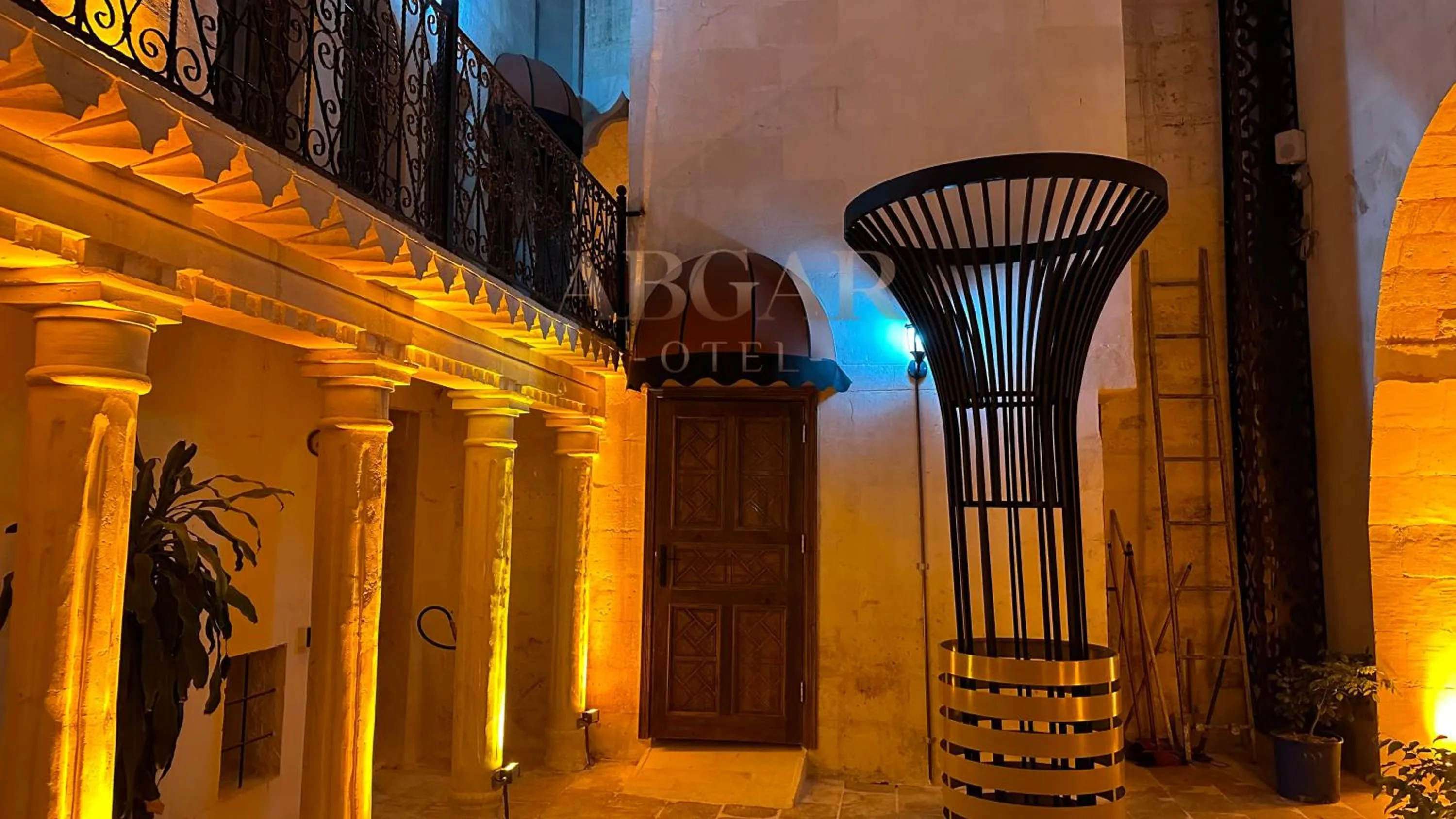 Lobby or reception in ABGAR Otel