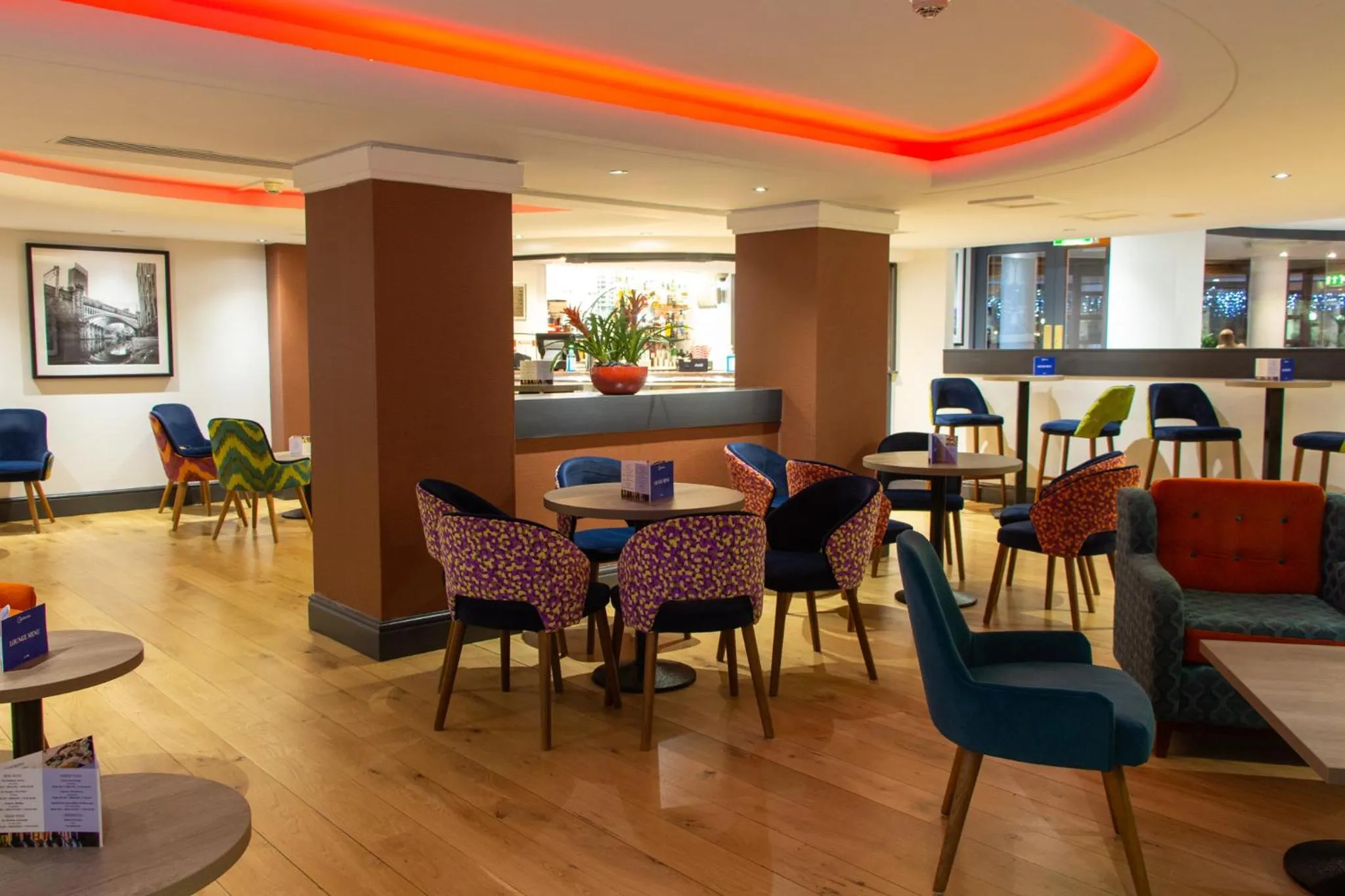 Restaurant/places to eat in Copthorne Hotel Manchester Salford Quays