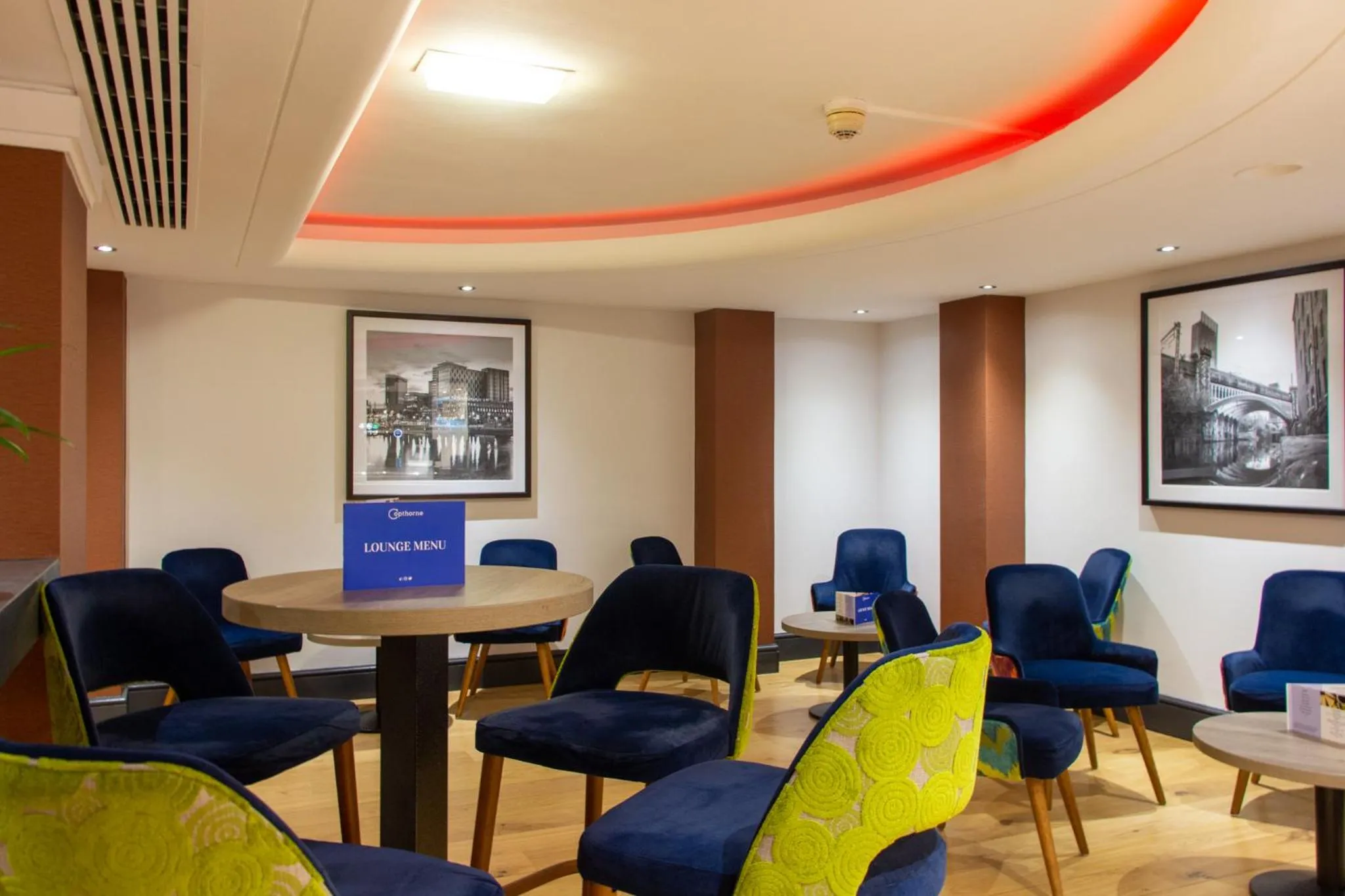 Restaurant/places to eat in Copthorne Hotel Manchester Salford Quays