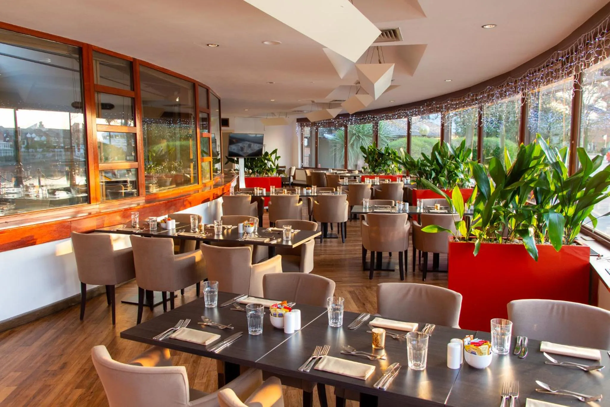 Restaurant/places to eat in Copthorne Hotel Manchester Salford Quays