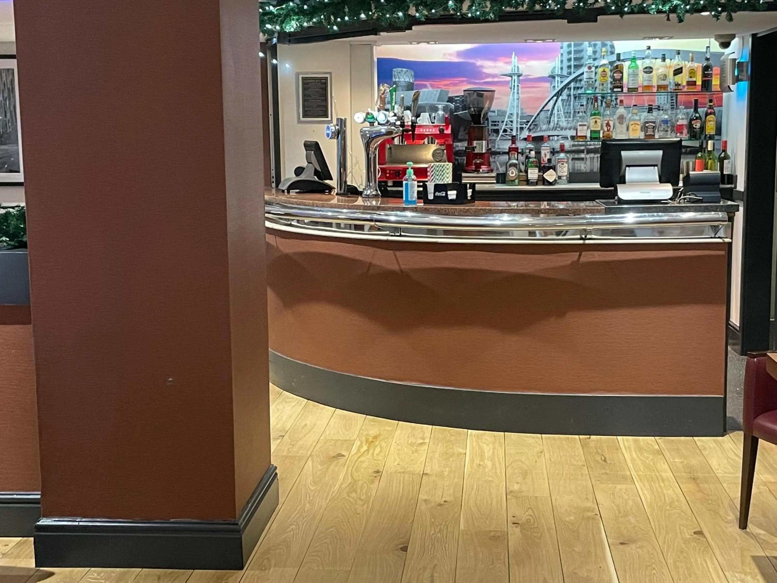 Restaurant/places to eat in Copthorne Hotel Manchester Salford Quays