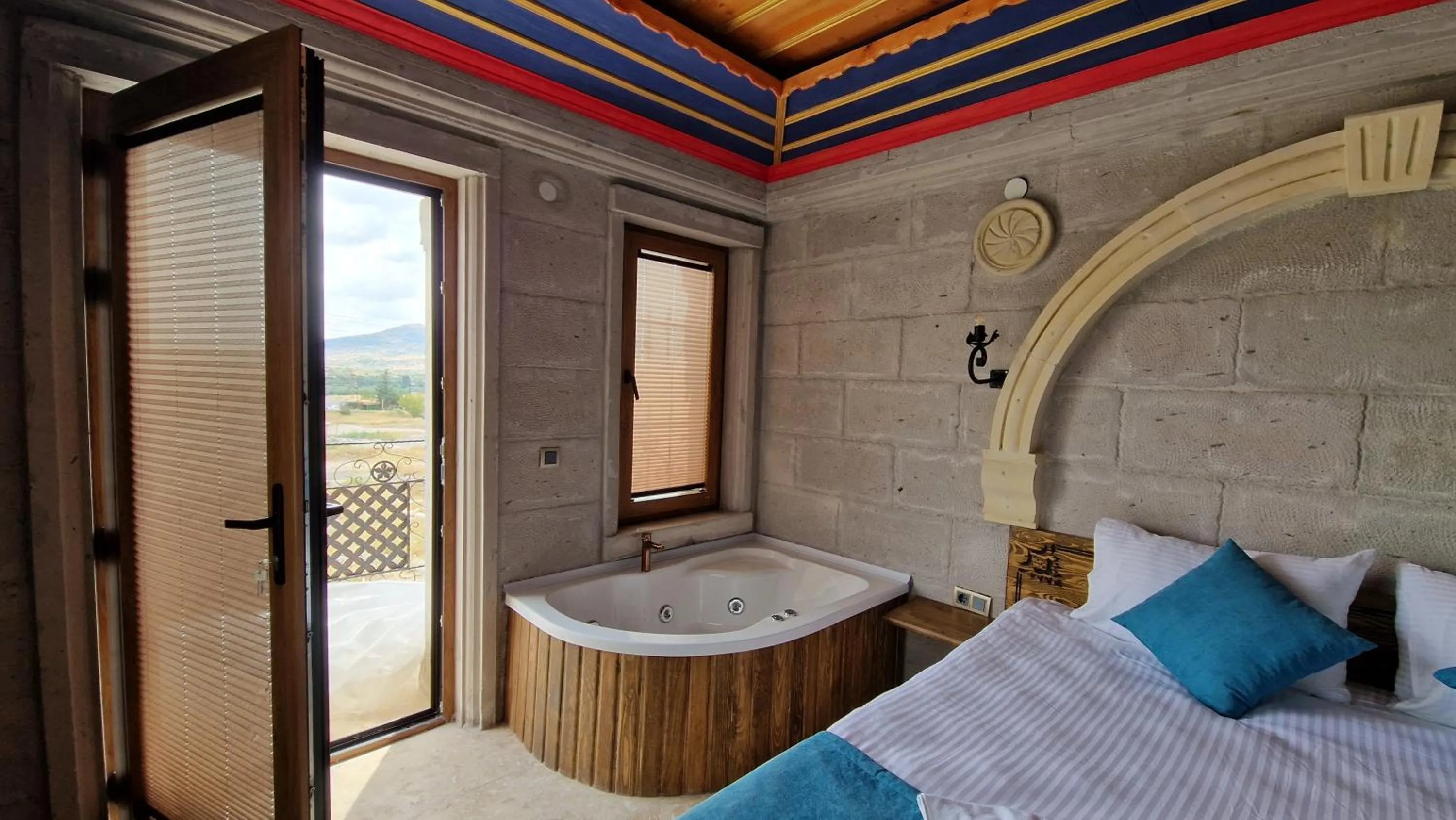 Bed in Elite Rose Cappadocia