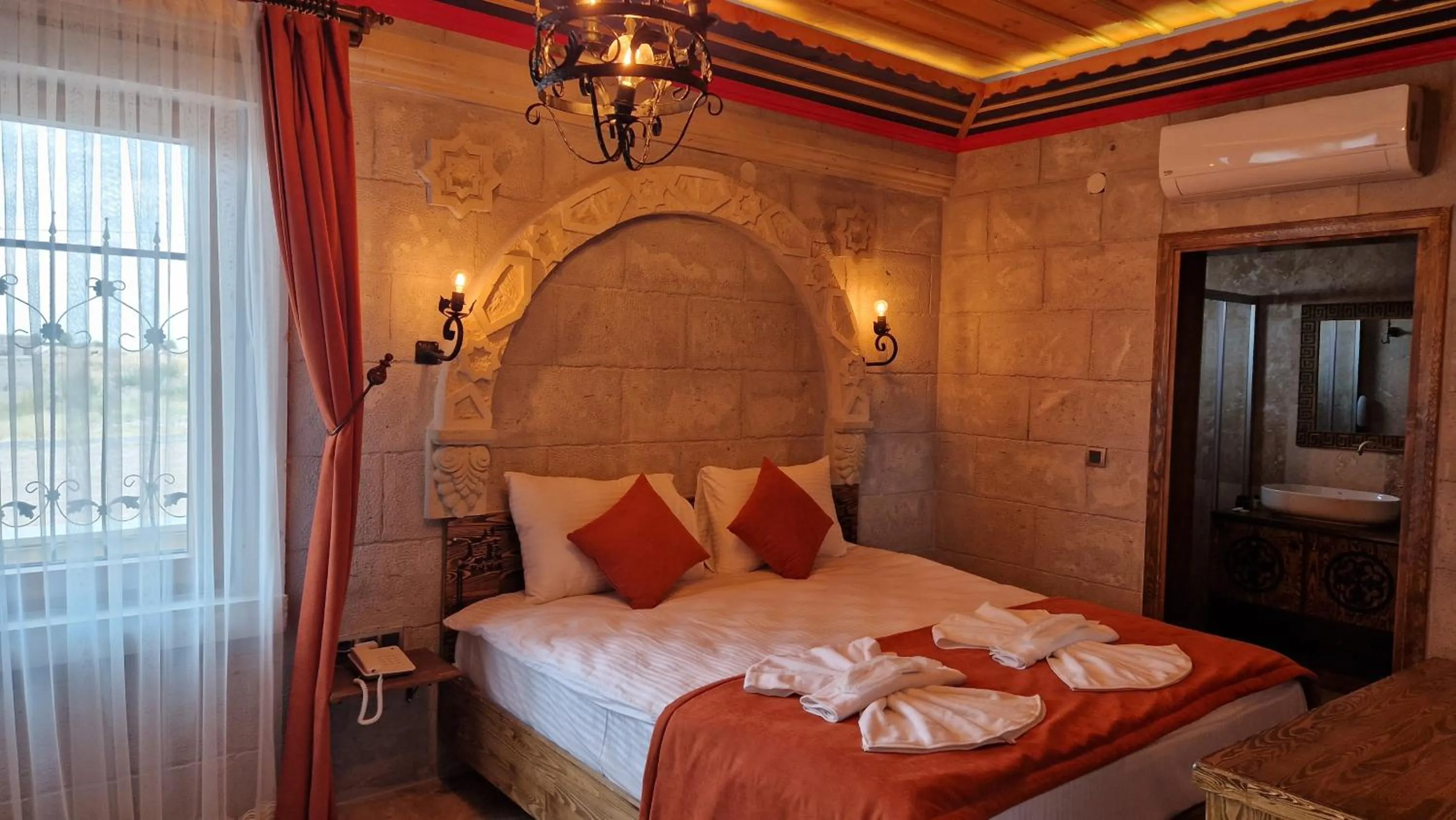 Bed in Elite Rose Cappadocia