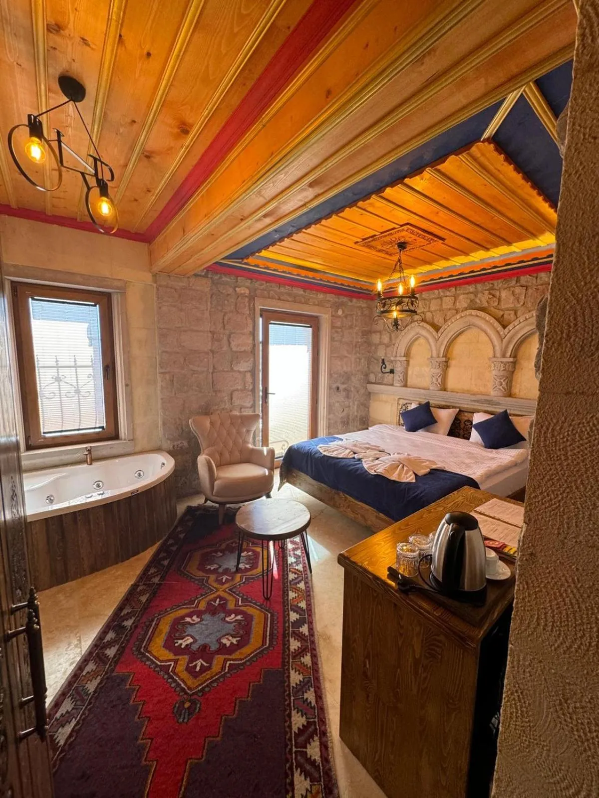 Bed in Elite Rose Cappadocia