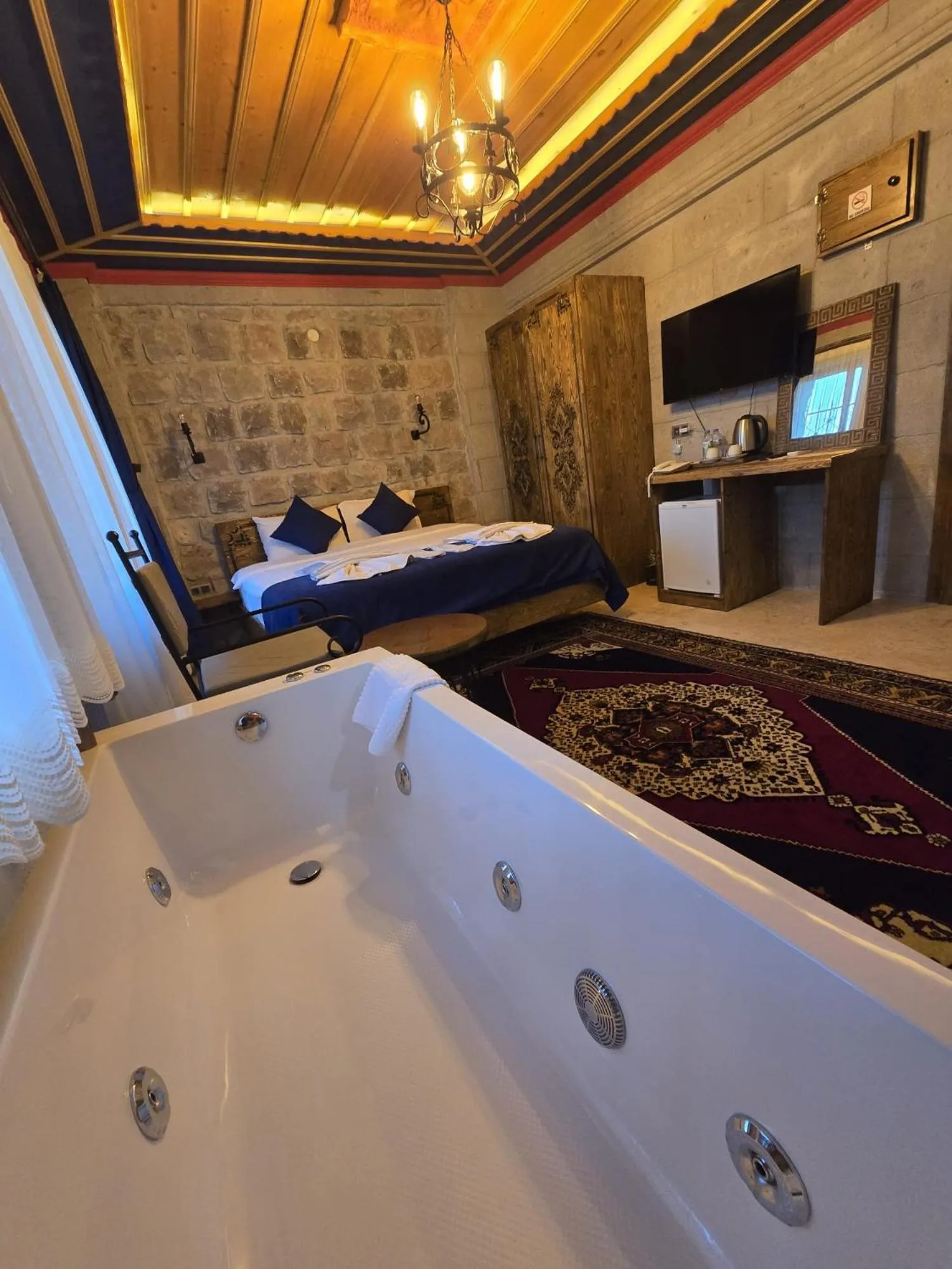 Bed in Elite Rose Cappadocia