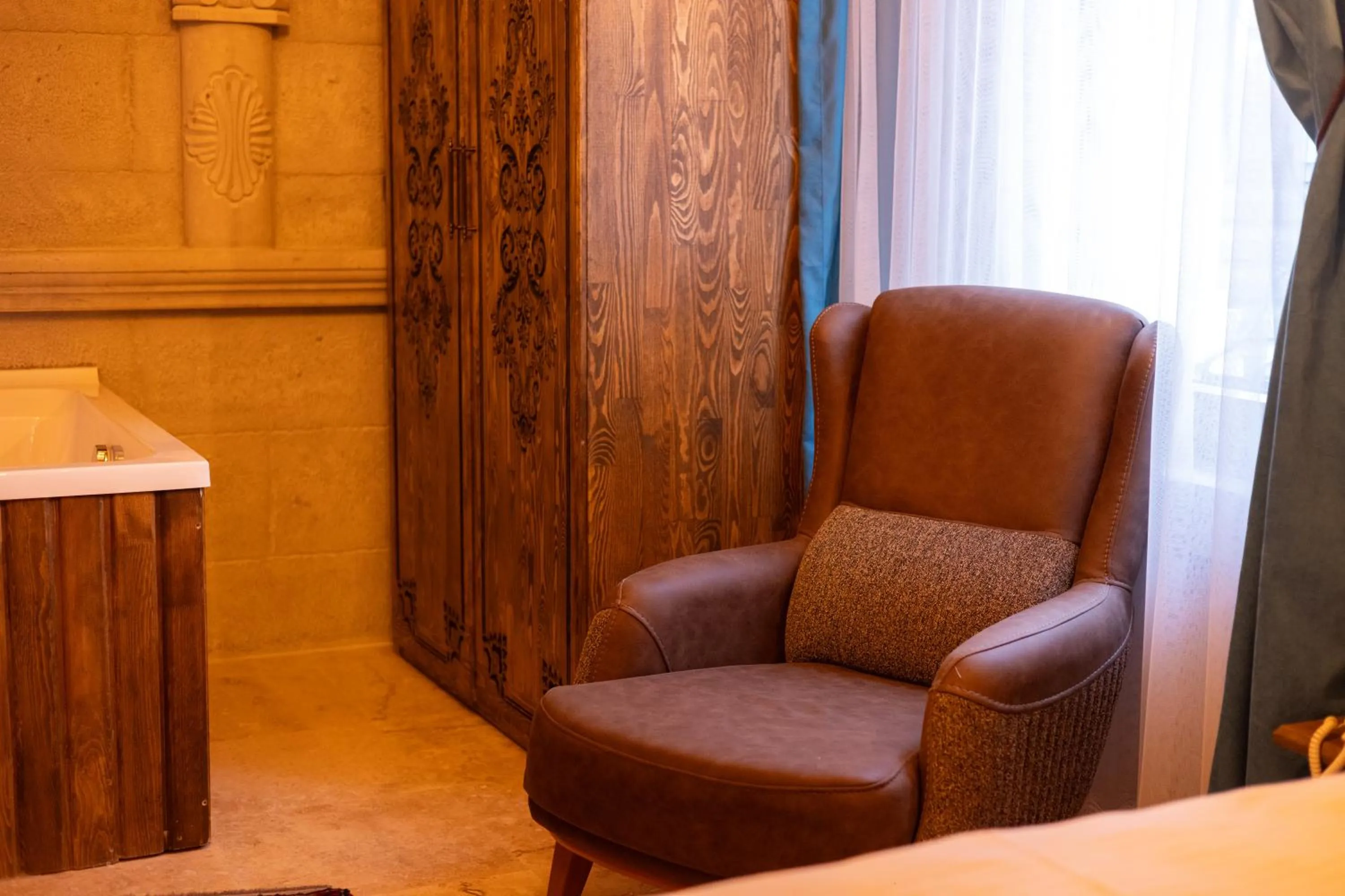 Seating area in Elite Rose Cappadocia