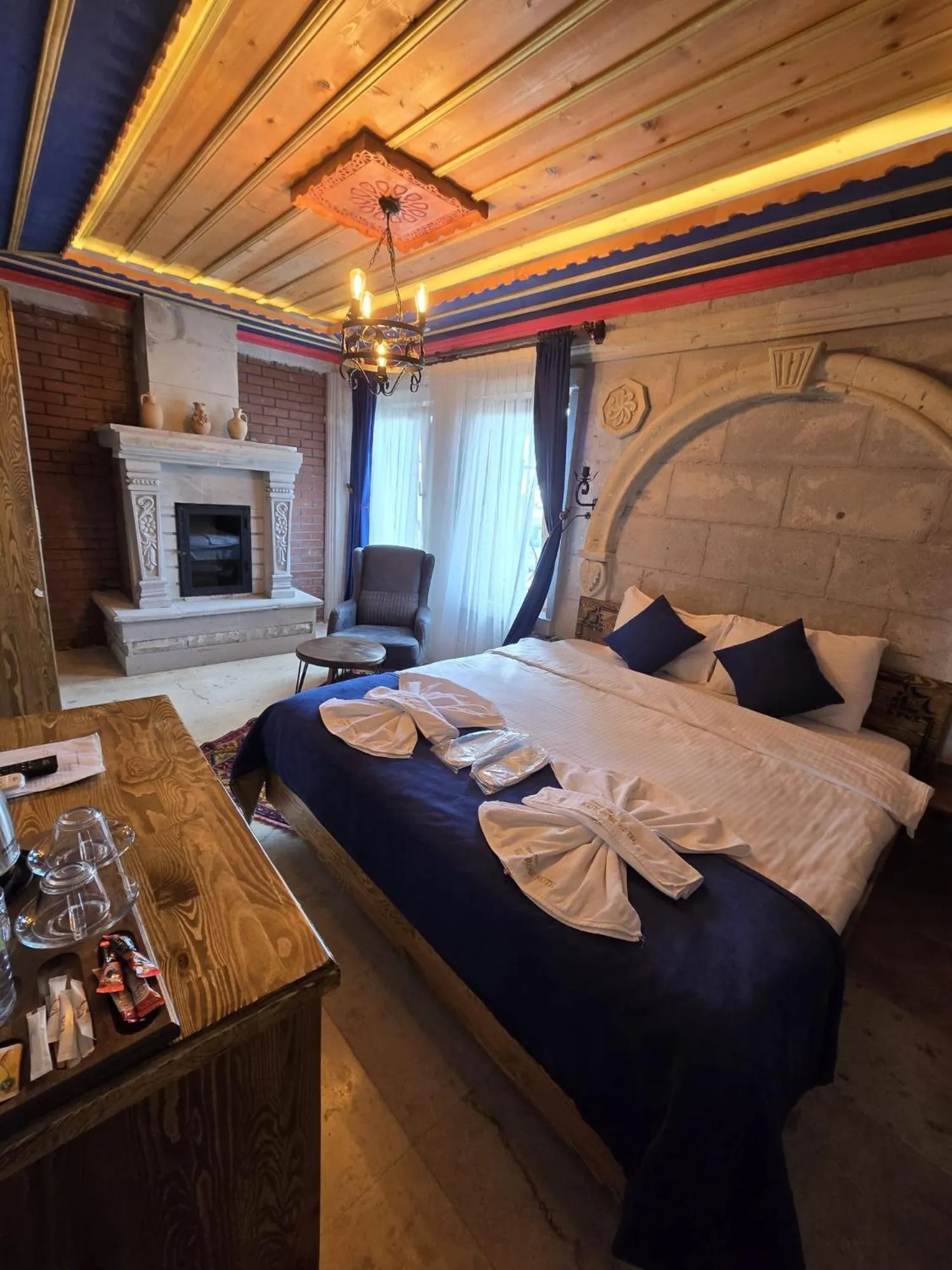 Bed in Elite Rose Cappadocia