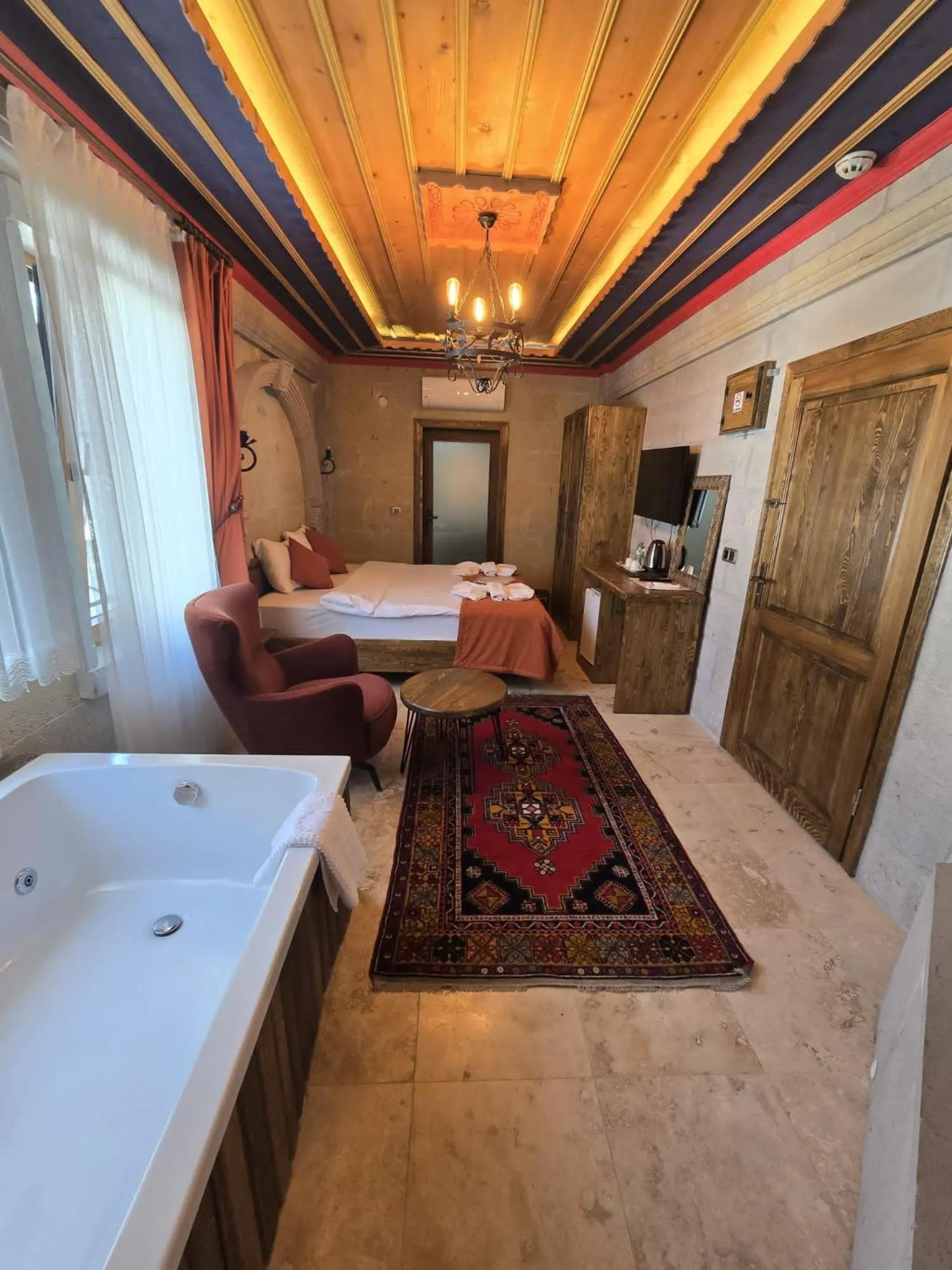 Bed in Elite Rose Cappadocia